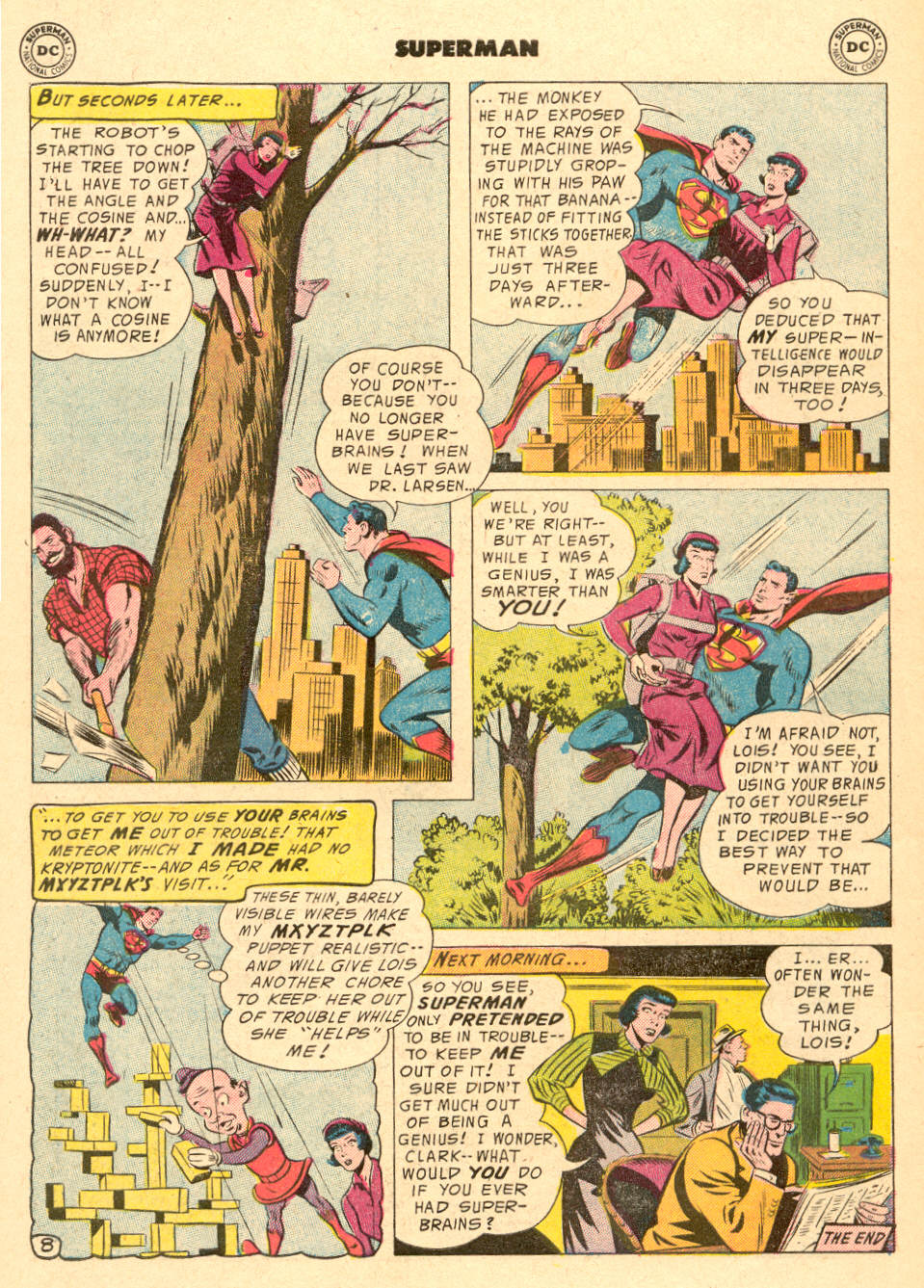 Read online Superman (1939) comic -  Issue #104 - 10