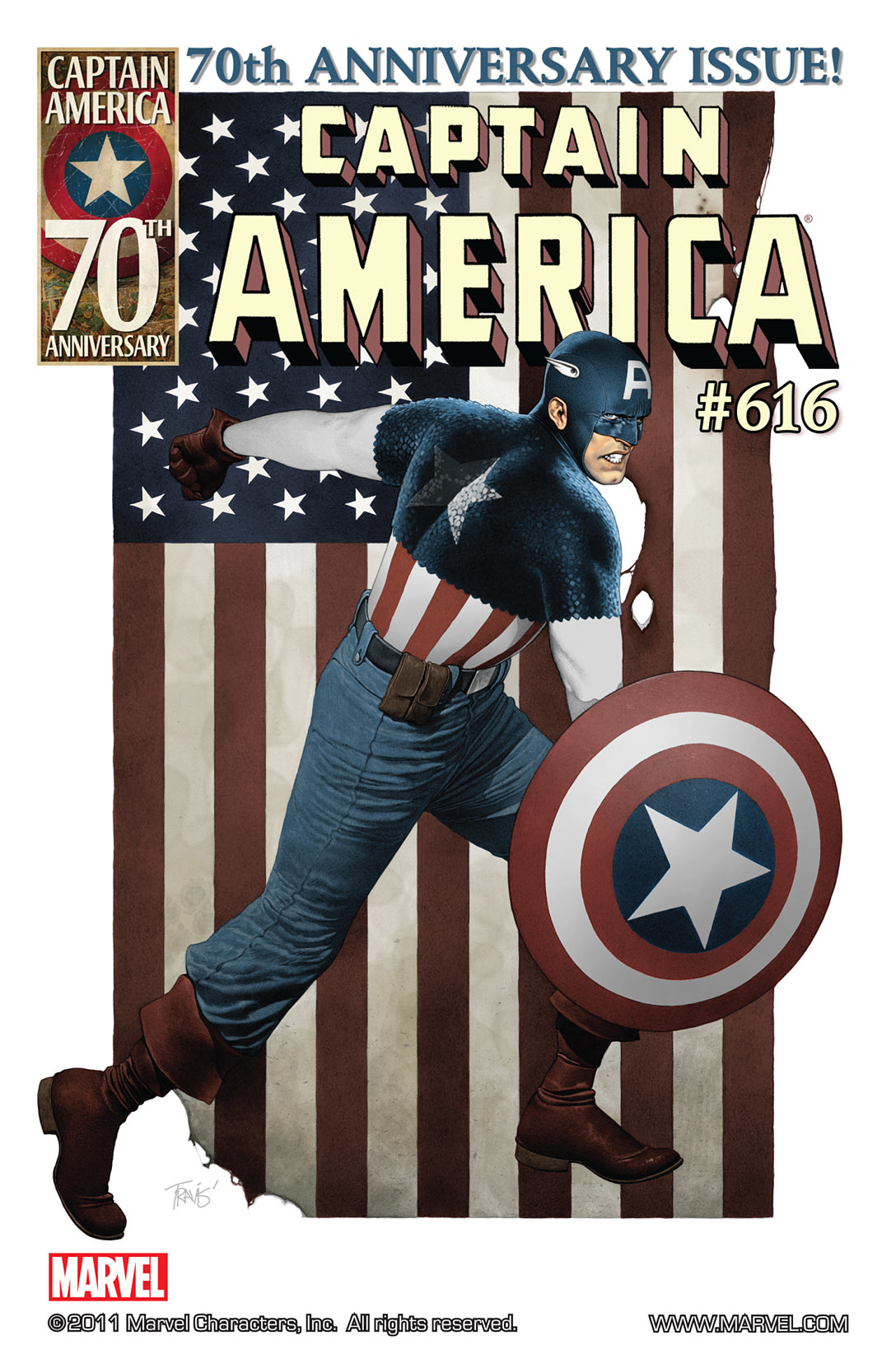 Read online Captain America (1968) comic -  Issue #616 - 1
