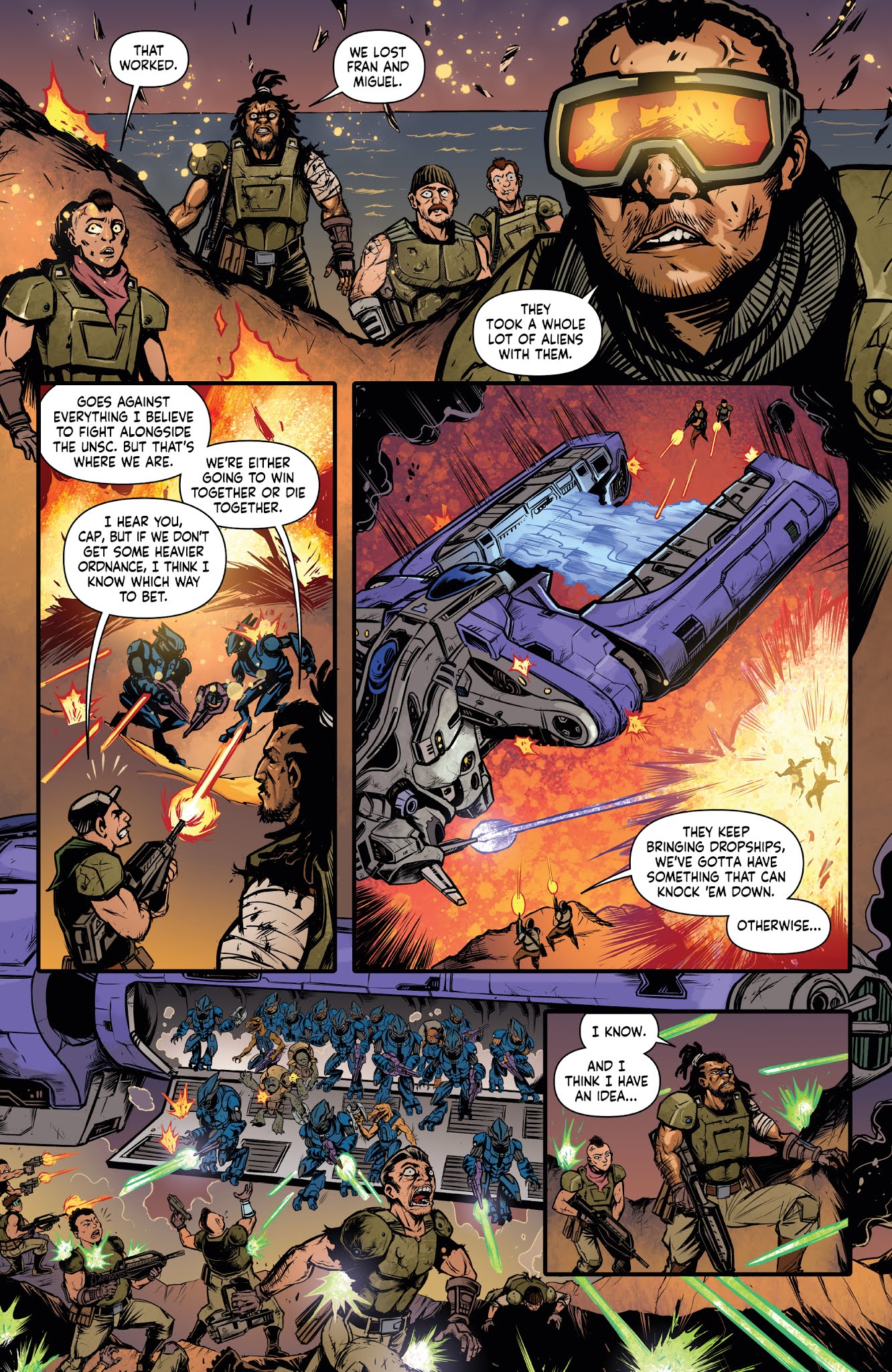 Read online Halo: Collateral Damage comic -  Issue #2 - 16