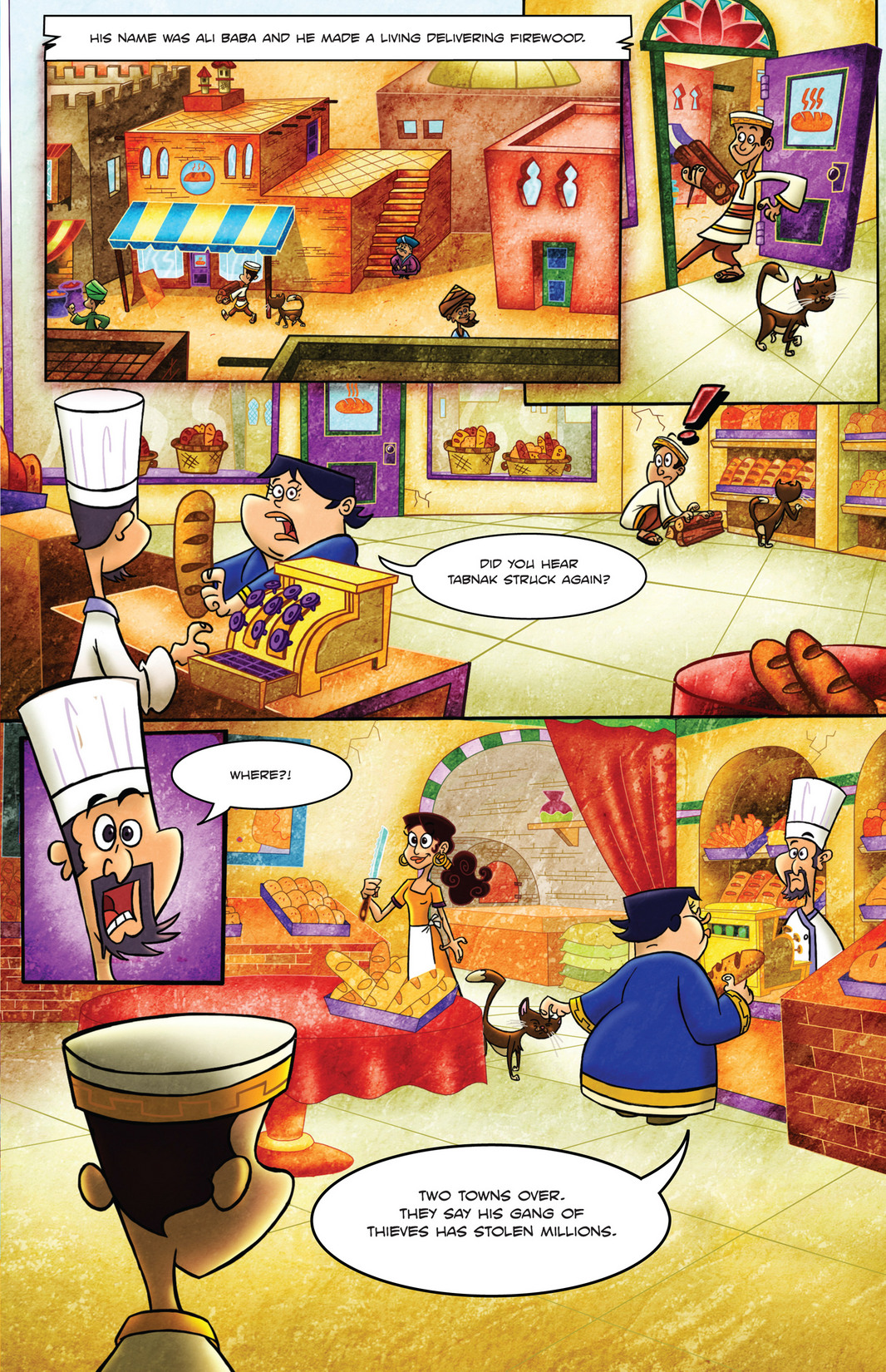 Read online 1001 Nights comic -  Issue #4 - 5