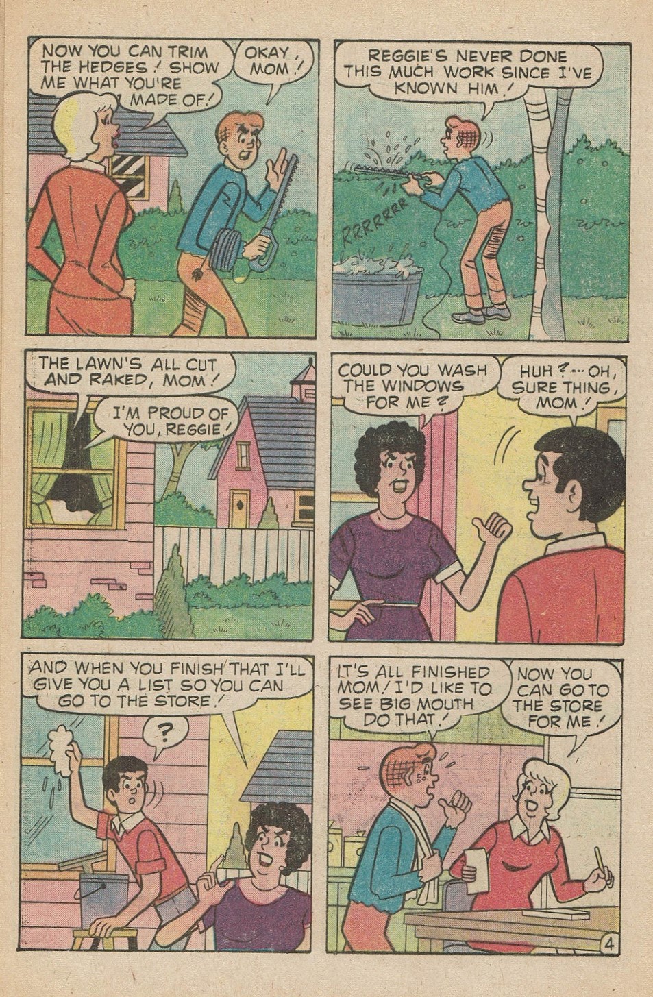 Read online Reggie and Me (1966) comic -  Issue #122 - 31