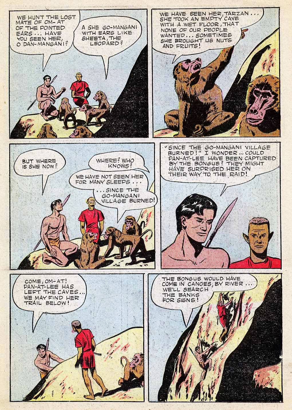 Read online Tarzan (1948) comic -  Issue #4 - 18