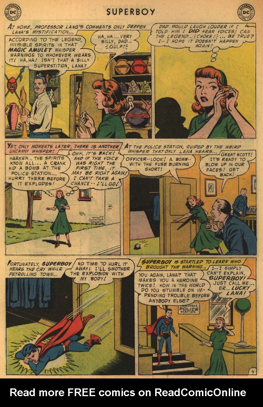 Read online Superboy (1949) comic -  Issue #52 - 5