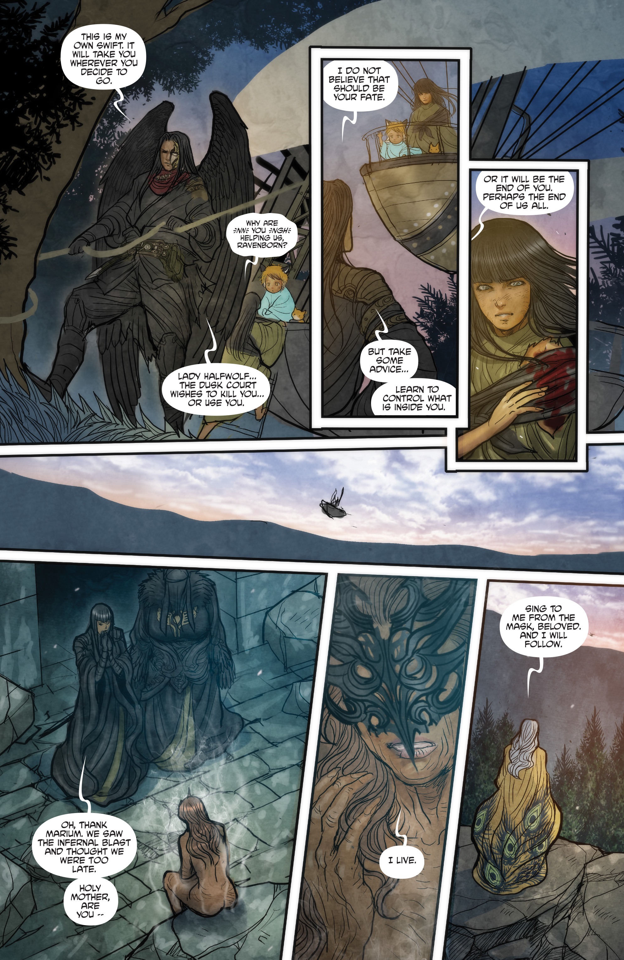 Read online Monstress comic -  Issue #6 - 26