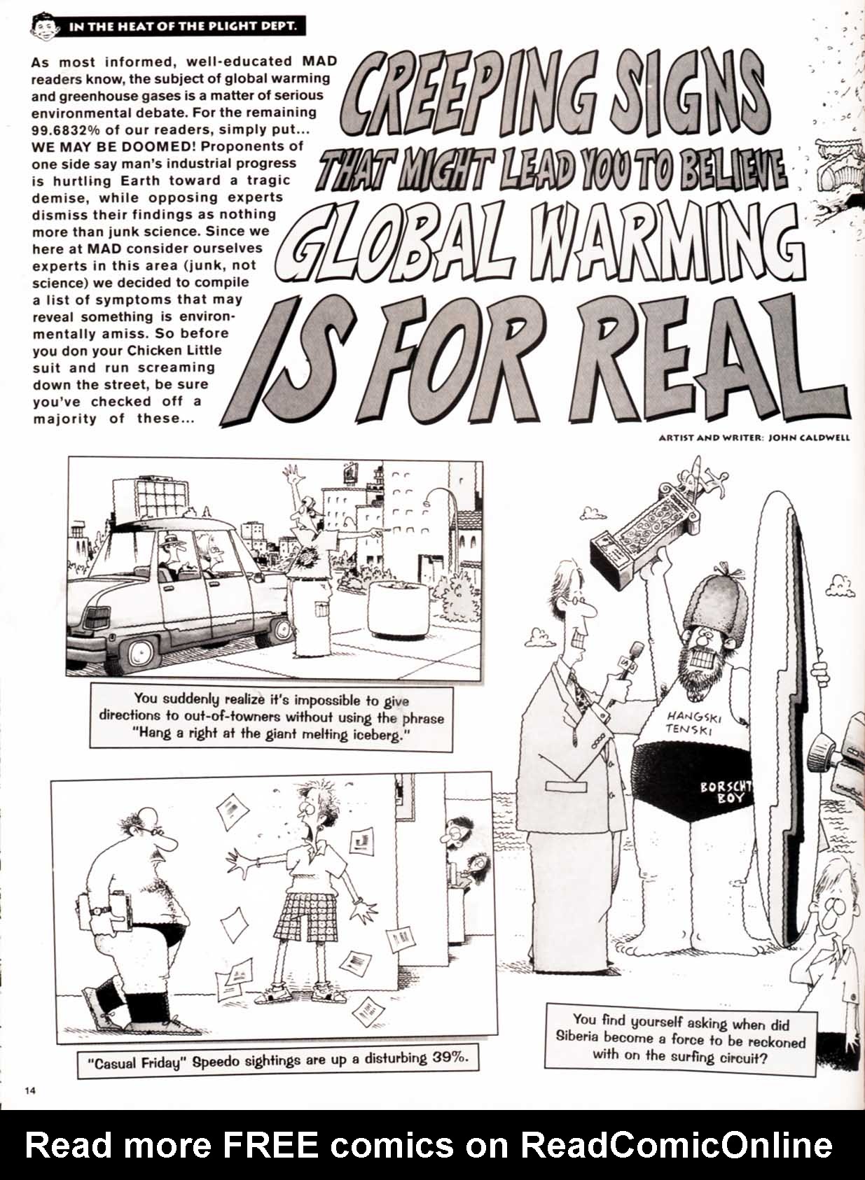 Read online MAD comic -  Issue #409 - 16