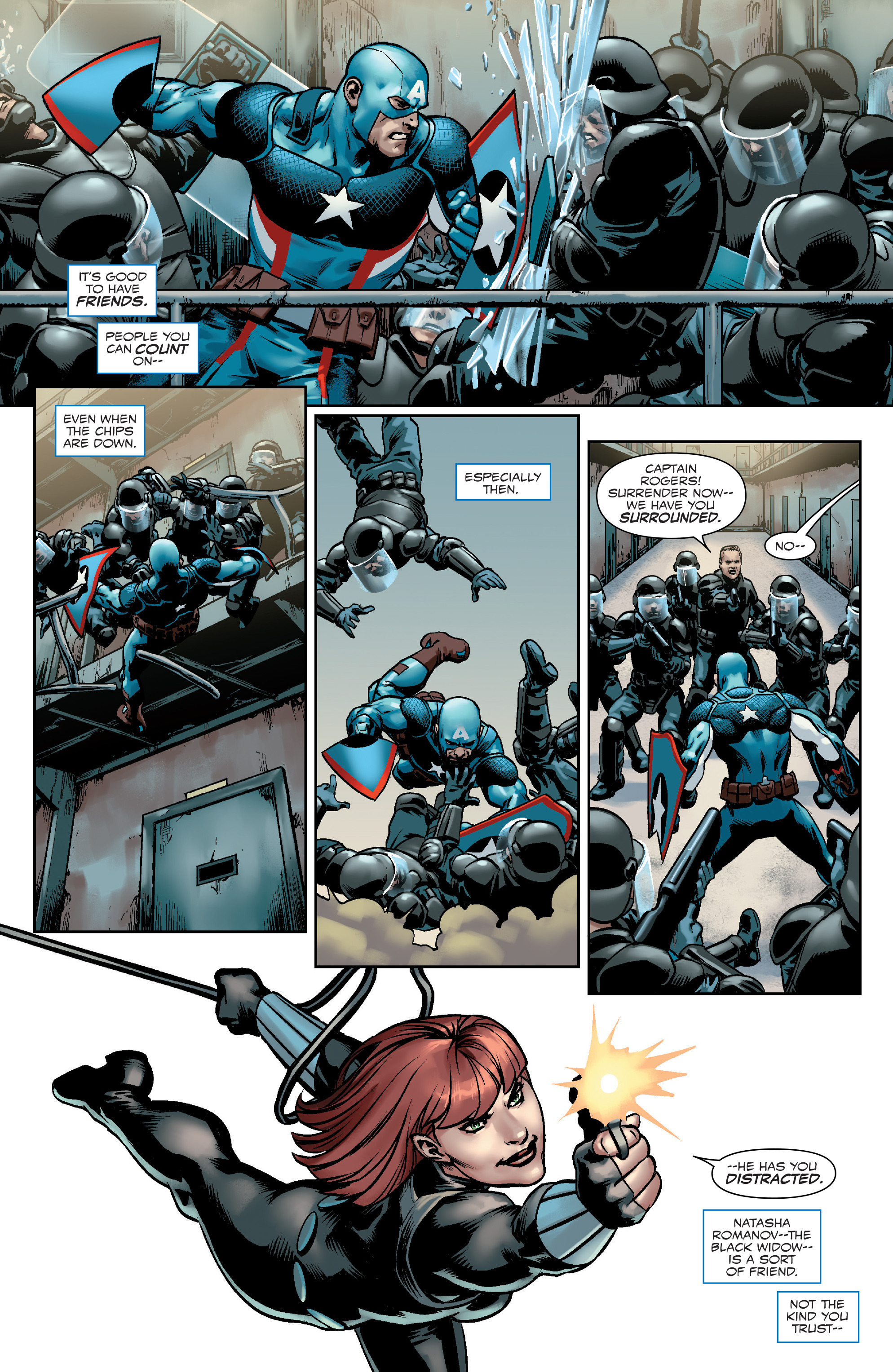 Read online Captain America: Steve Rogers comic -  Issue #7 - 11