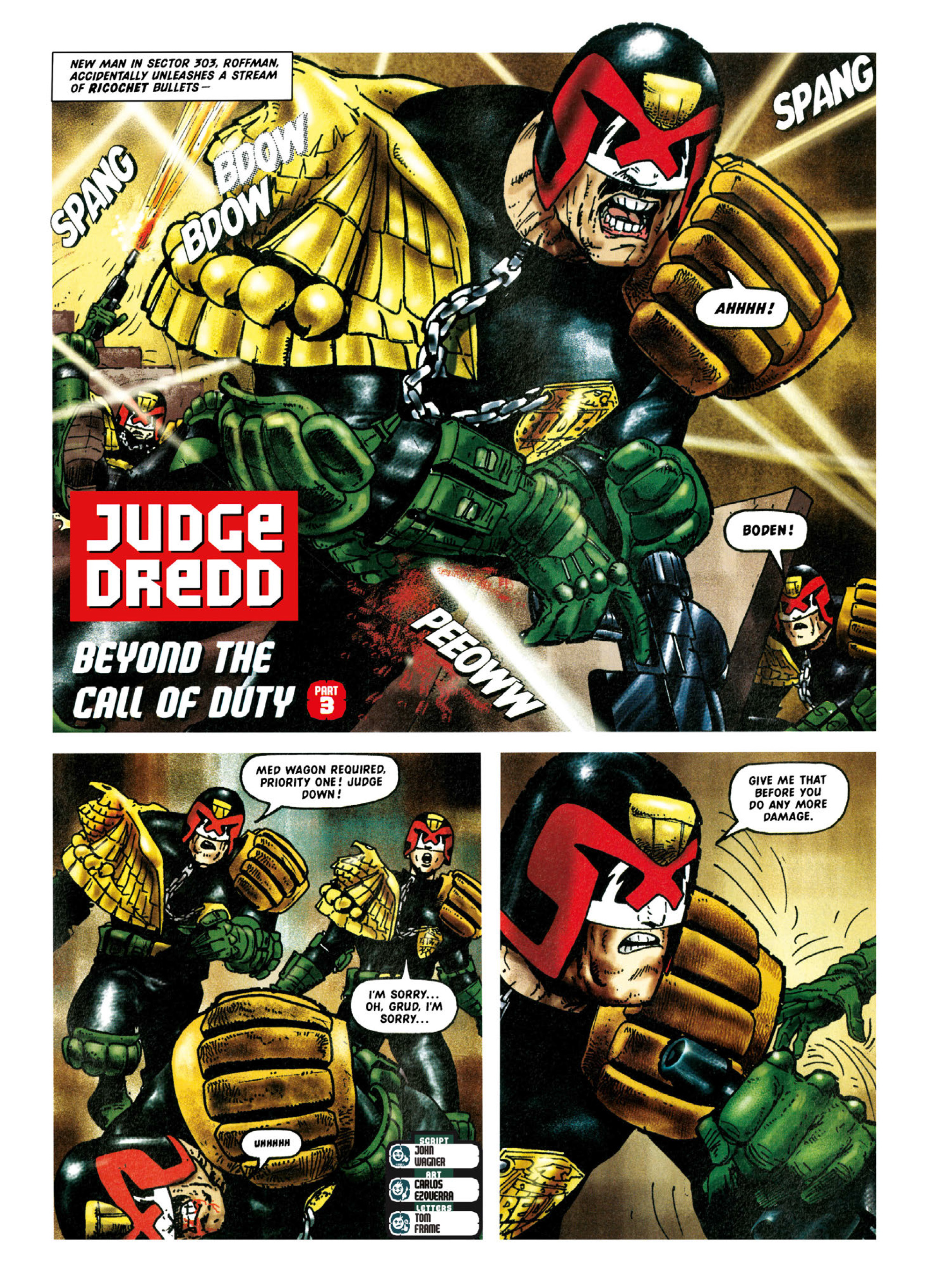 Read online Judge Dredd: The Complete Case Files comic -  Issue # TPB 28 - 128