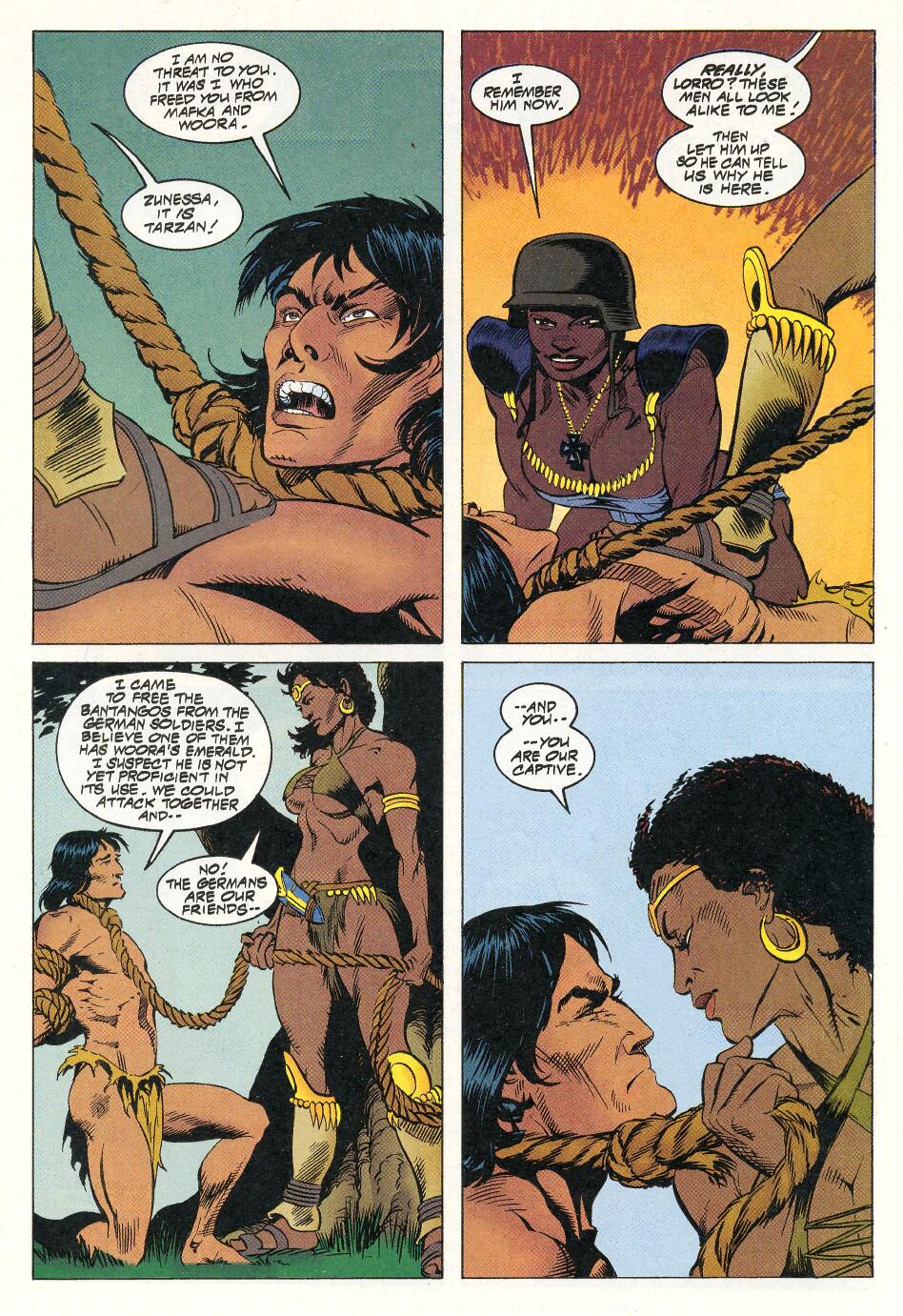 Read online Tarzan (1996) comic -  Issue #7 - 28