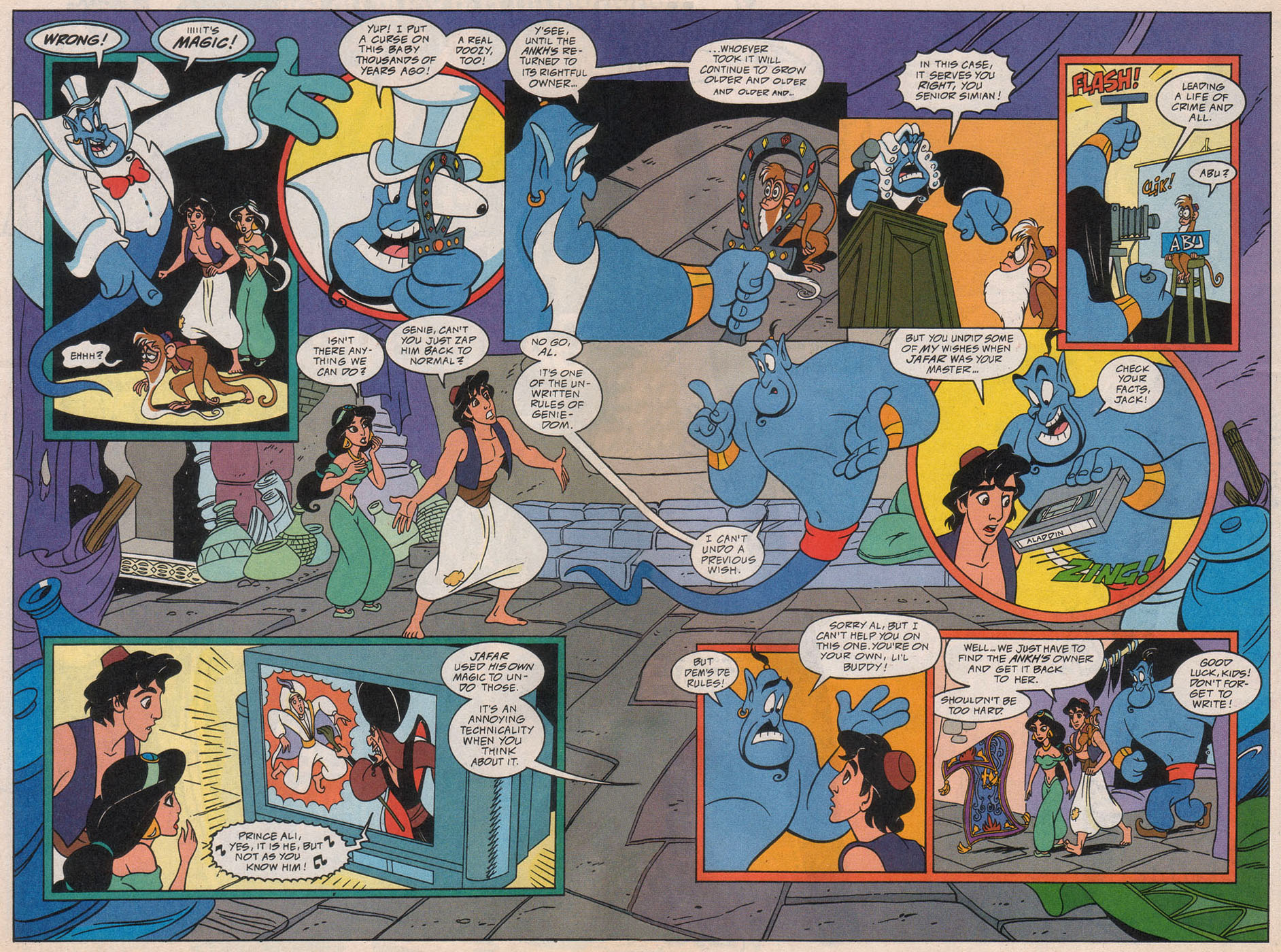 Read online Disney's Aladdin comic -  Issue #2 - 10