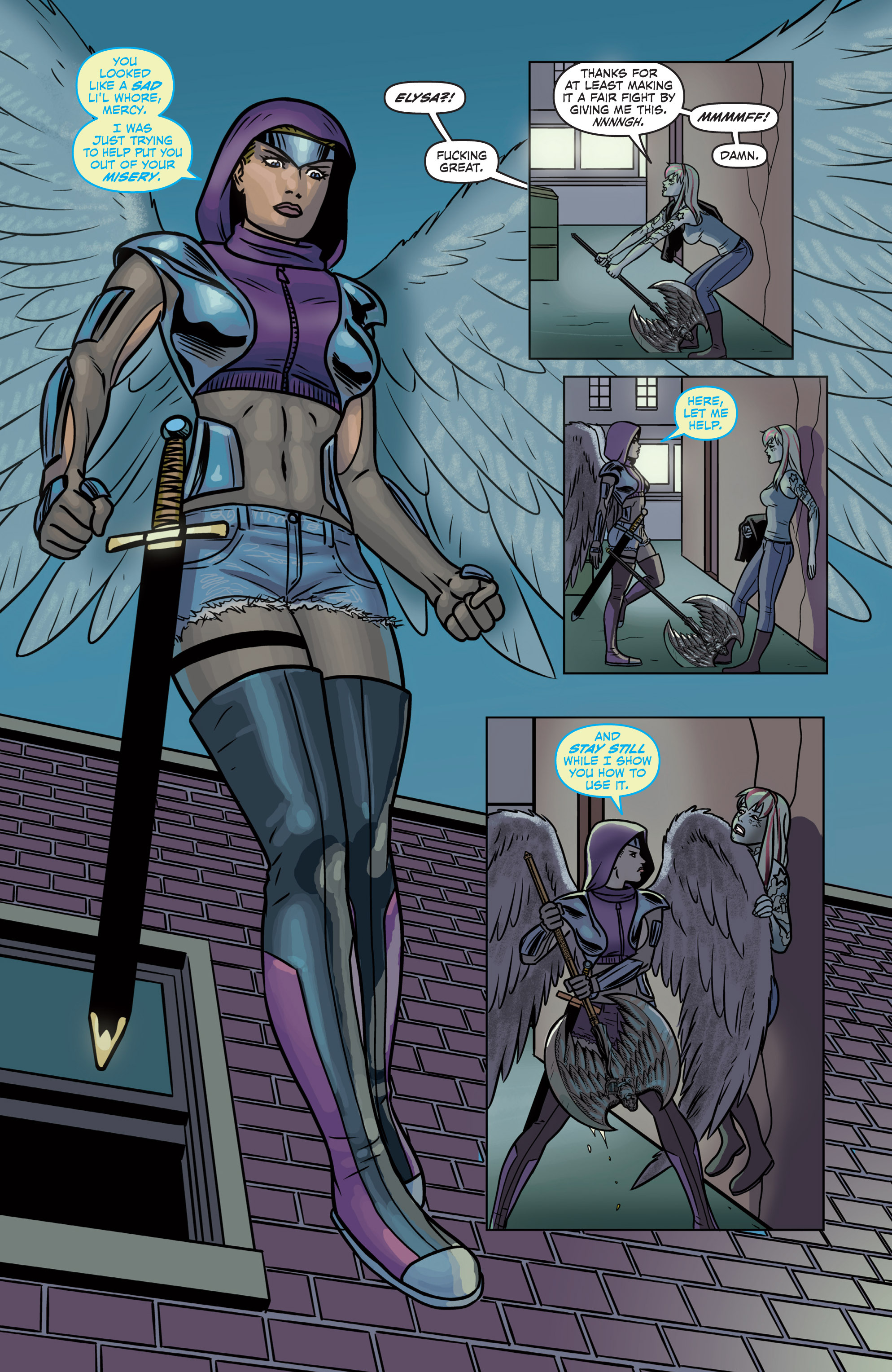 Read online Mercy Sparx (2013) comic -  Issue #3 - 15