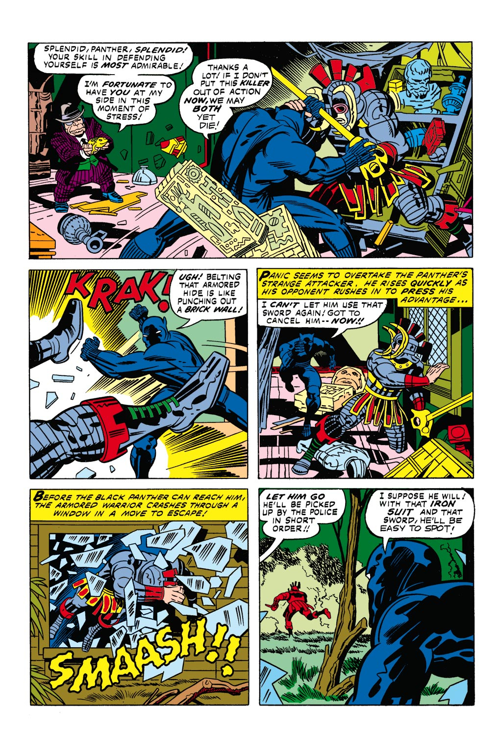 Read online Black Panther (1977) comic -  Issue #1 - 5