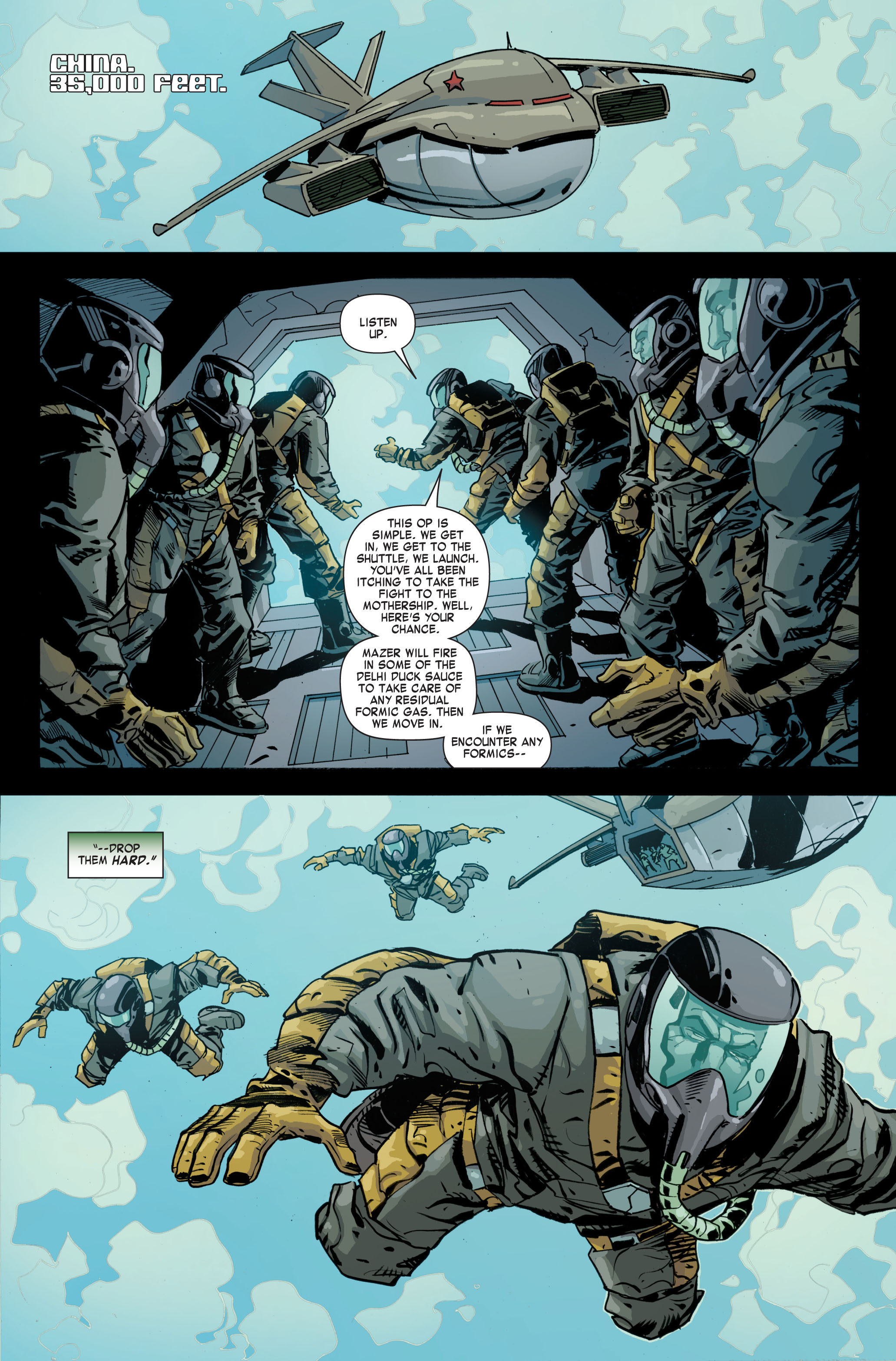 Read online Formic Wars: Silent Strike comic -  Issue #2 - 21