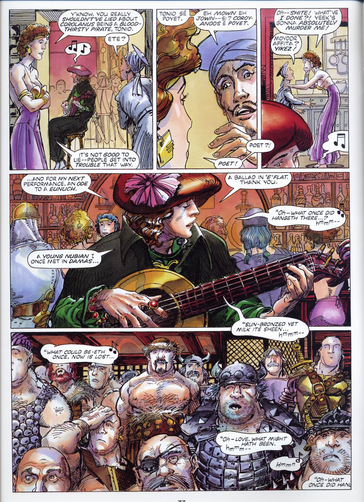 Read online Barry Windsor-Smith: Storyteller comic -  Issue #7 - 16
