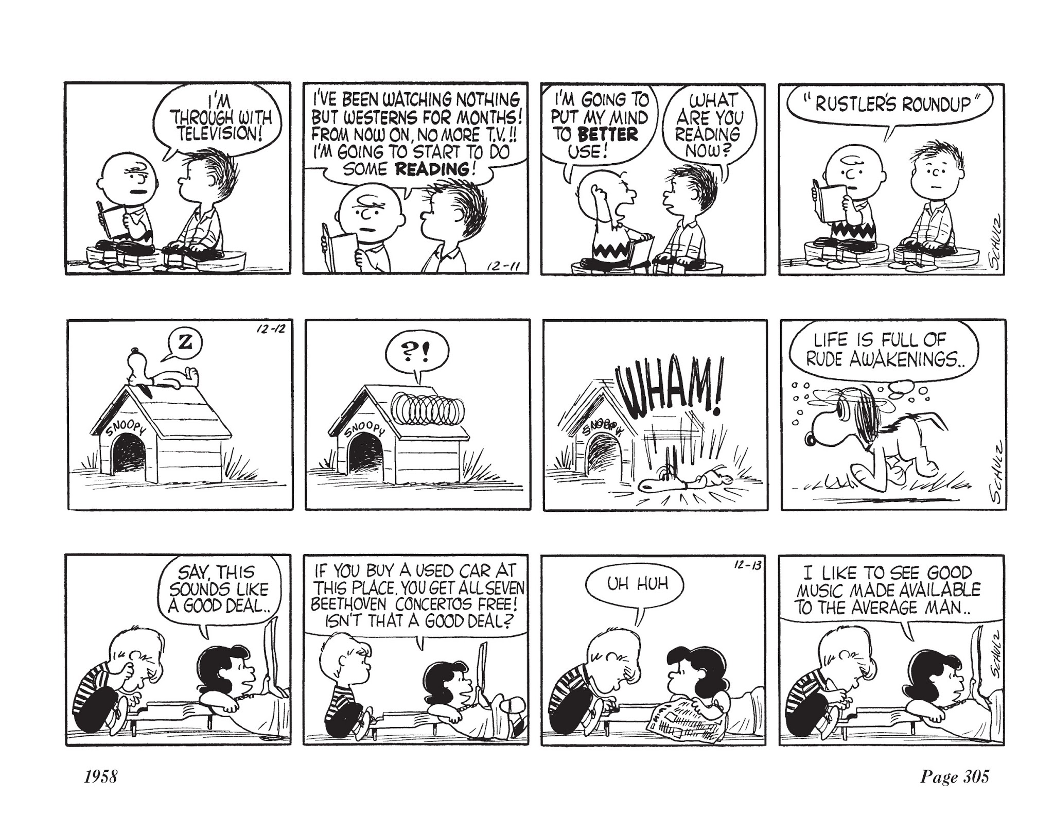 Read online The Complete Peanuts comic -  Issue # TPB 4 - 319