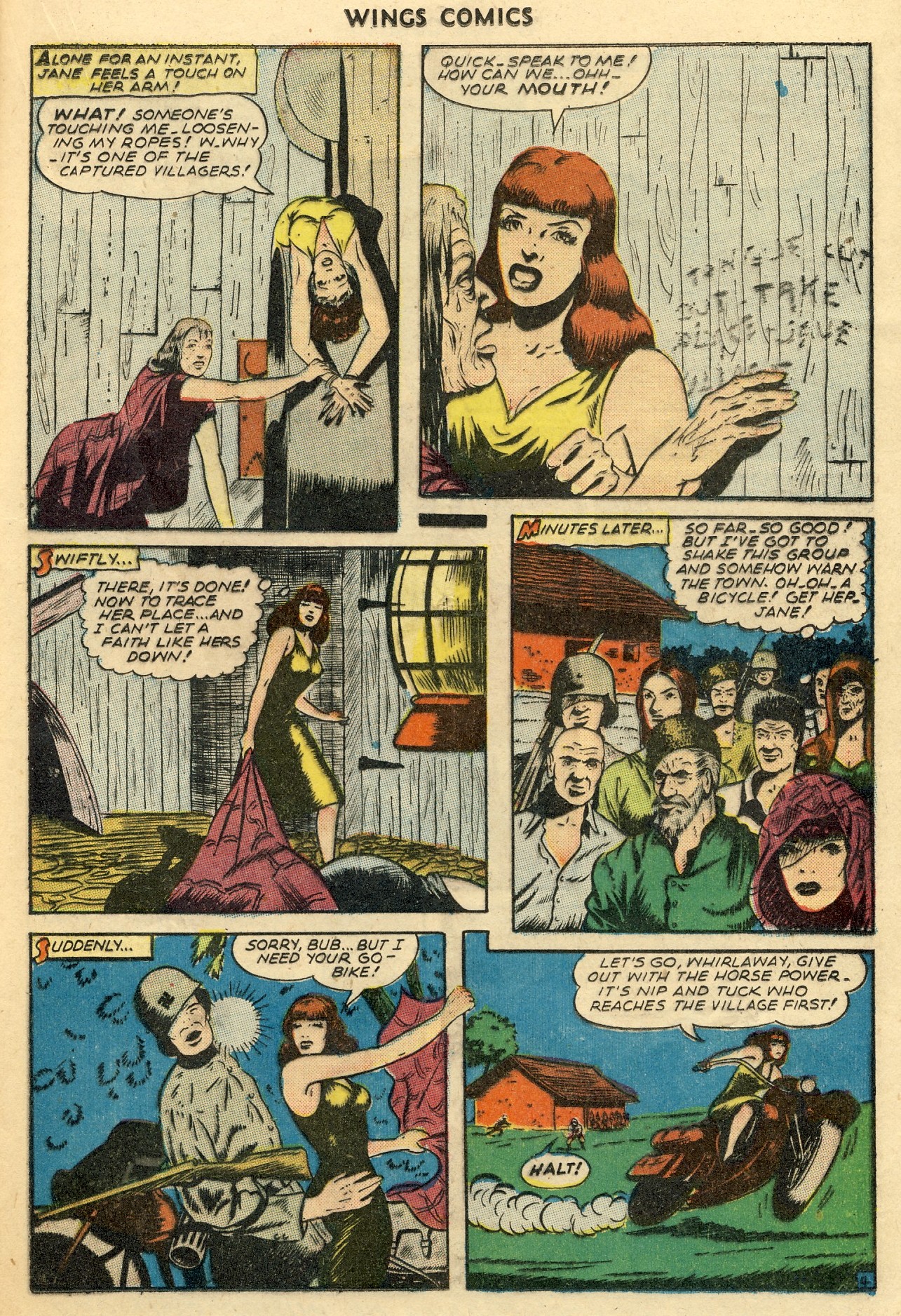 Read online Wings Comics comic -  Issue #61 - 21