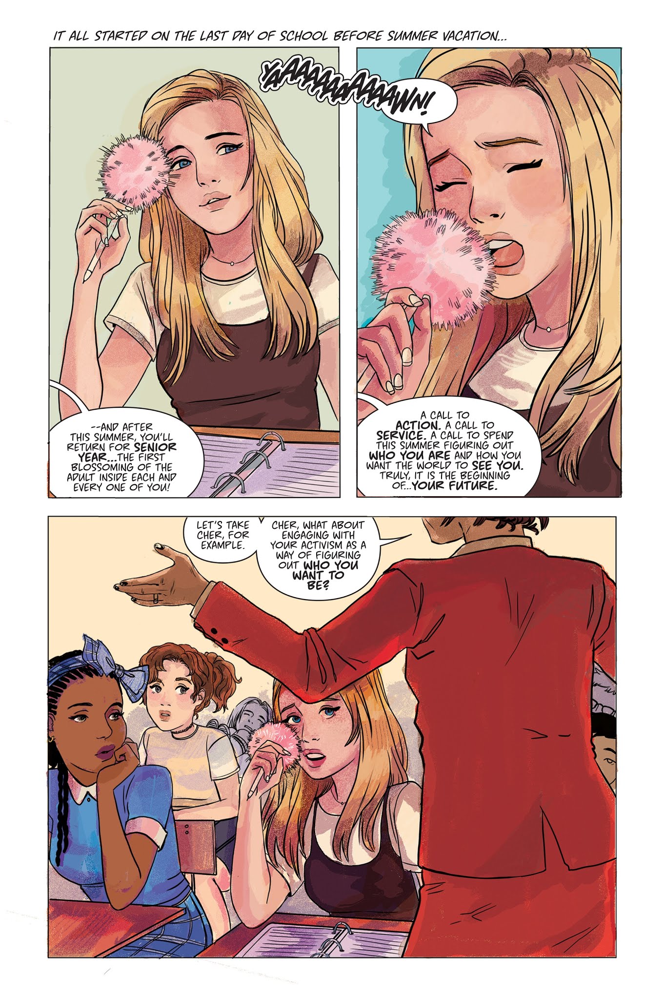 Read online Clueless: Senior Year comic -  Issue # TPB - 9