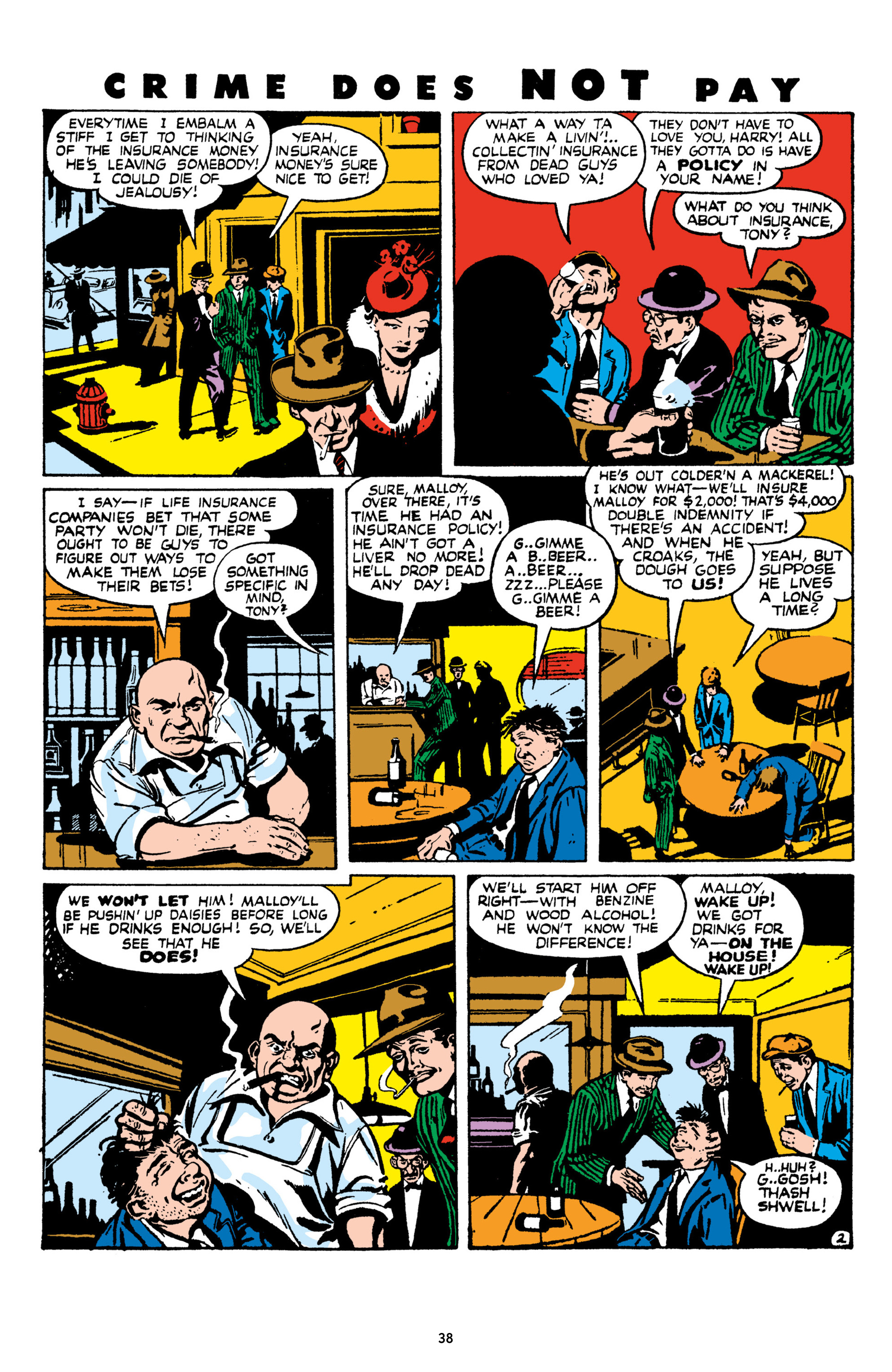 Read online Crime Does Not Pay Archives comic -  Issue # TPB 9 (Part 1) - 40