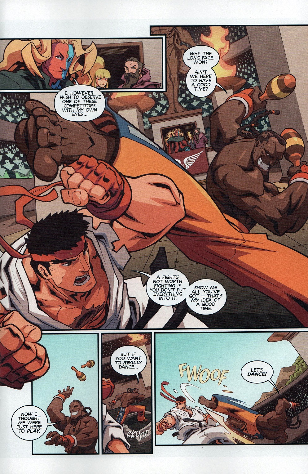 Read online Street Fighter Unlimited comic -  Issue #8 - 7