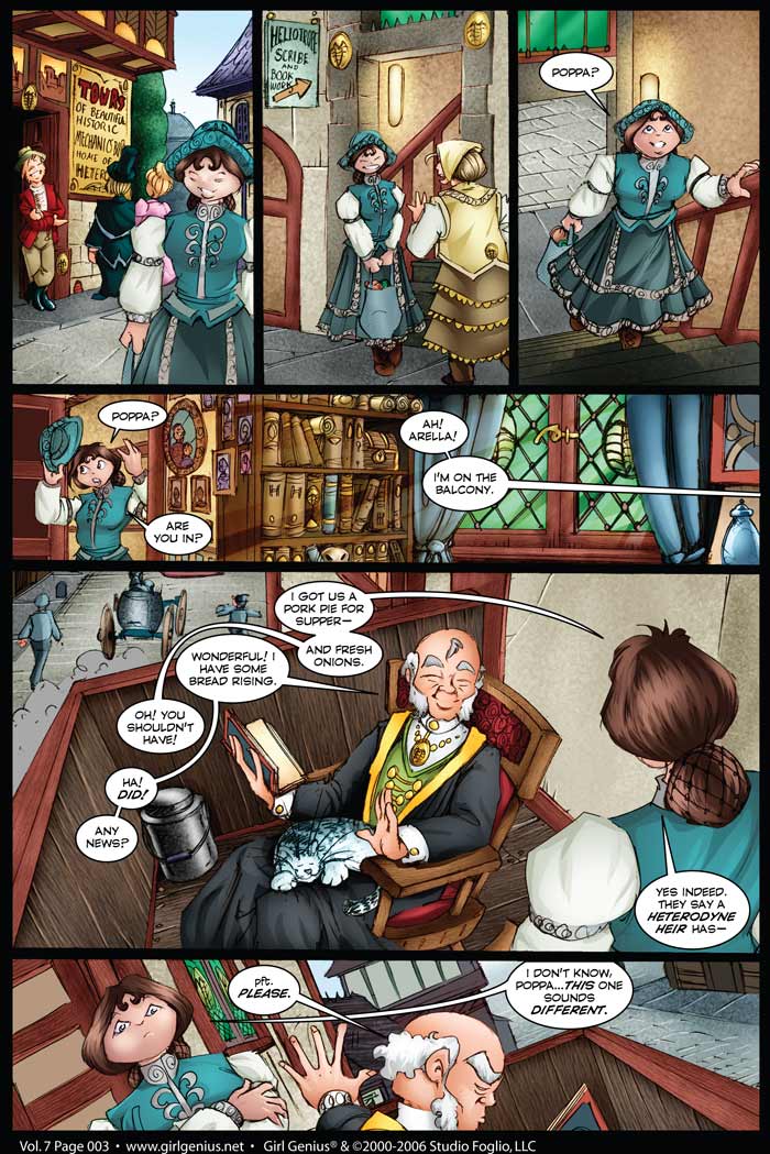 Read online Girl Genius (2002) comic -  Issue #7 - 4