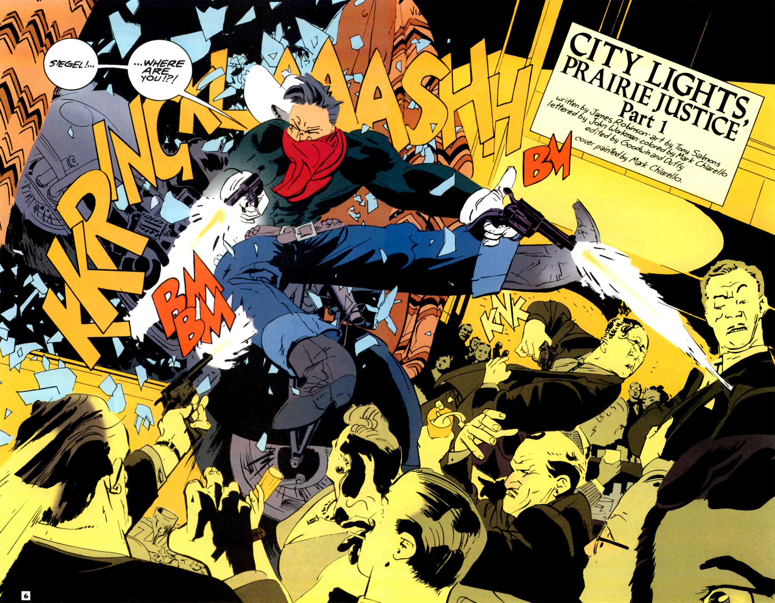 Read online Vigilante: City Lights, Prairie Justice comic -  Issue #1 - 7