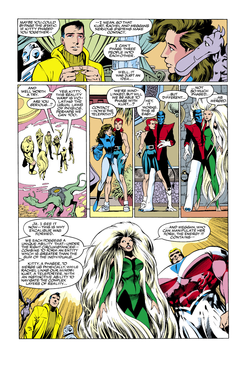 Read online Excalibur (1988) comic -  Issue #50 - 13