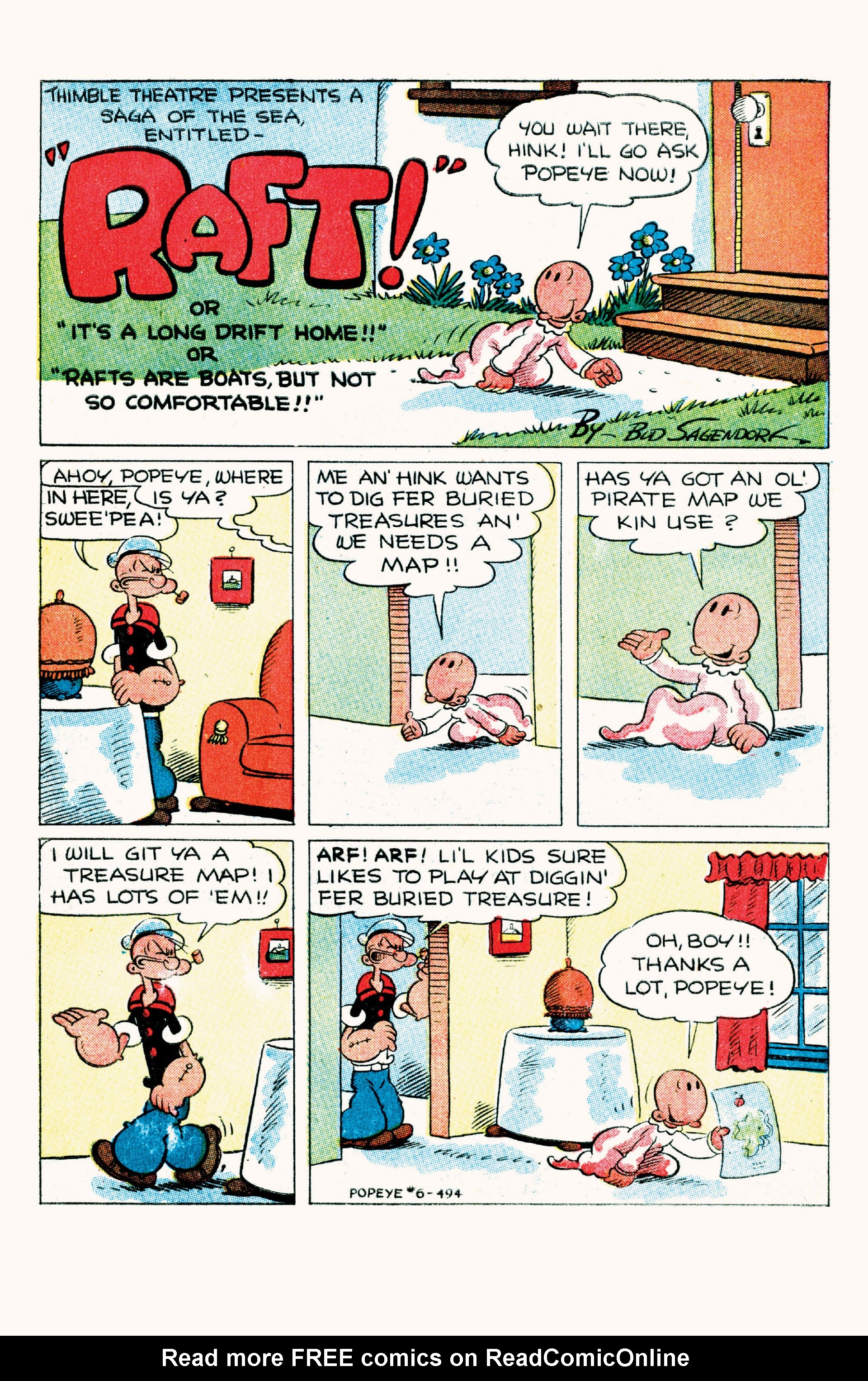 Read online Classic Popeye comic -  Issue #6 - 3