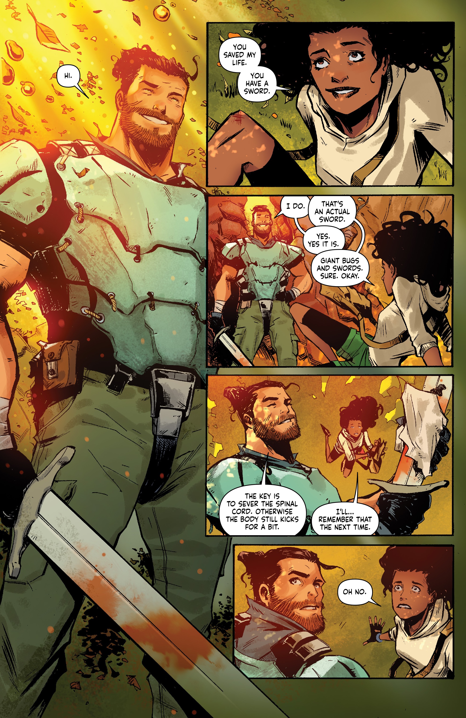 Read online Skyward (2018) comic -  Issue # _TPB 2 - 34