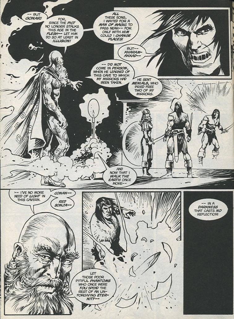 Read online The Savage Sword Of Conan comic -  Issue #223 - 56