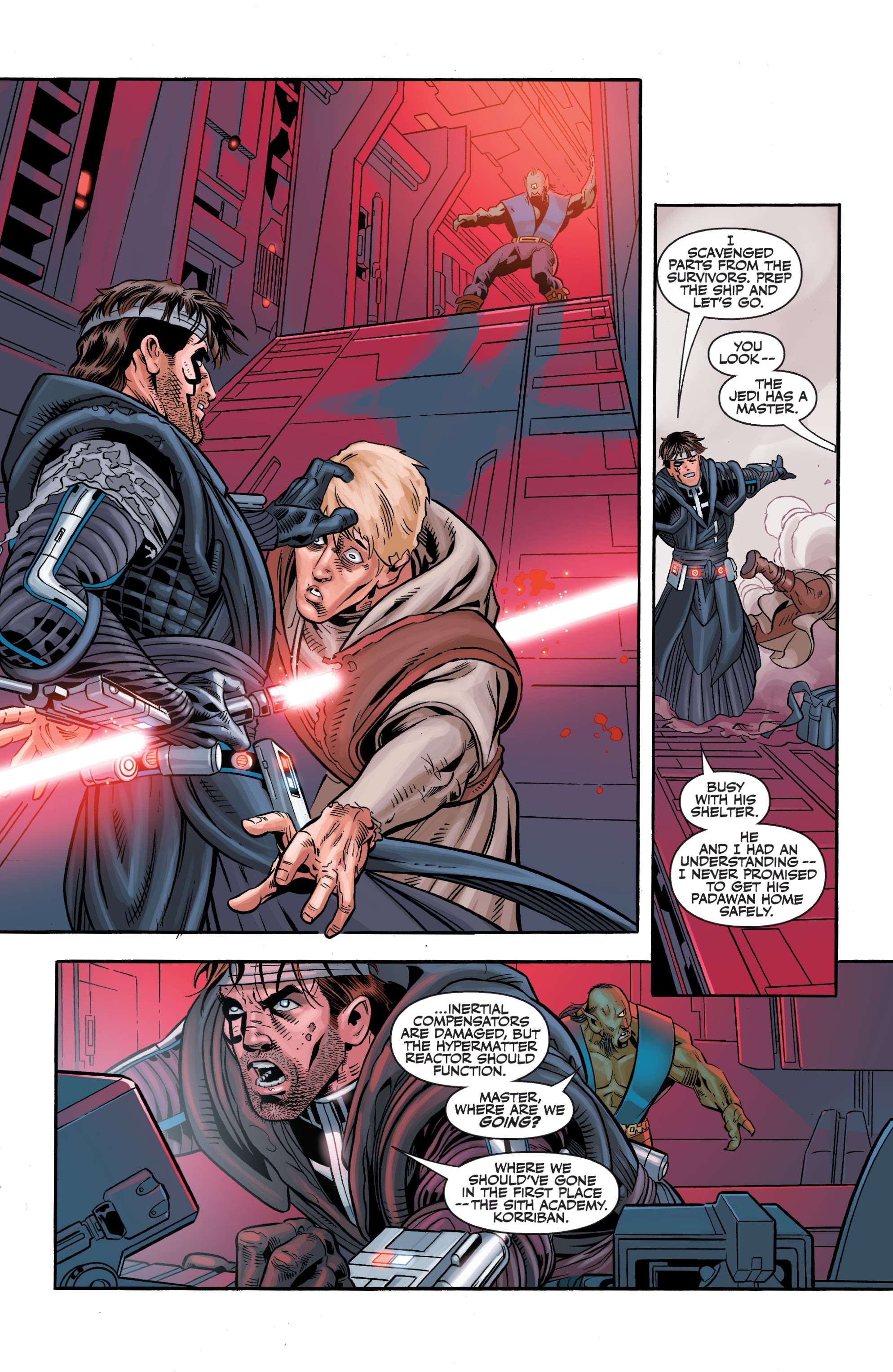 Read online Star Wars Legends: The Old Republic - Epic Collection comic -  Issue # TPB 4 (Part 1) - 70