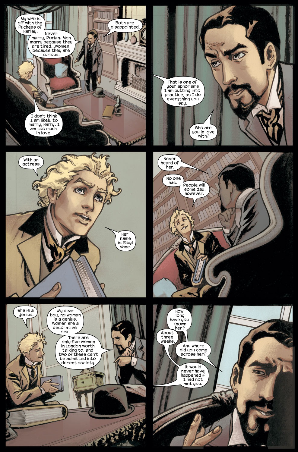 Read online Marvel Illustrated: The Picture of Dorian Gray comic -  Issue #1 - 16