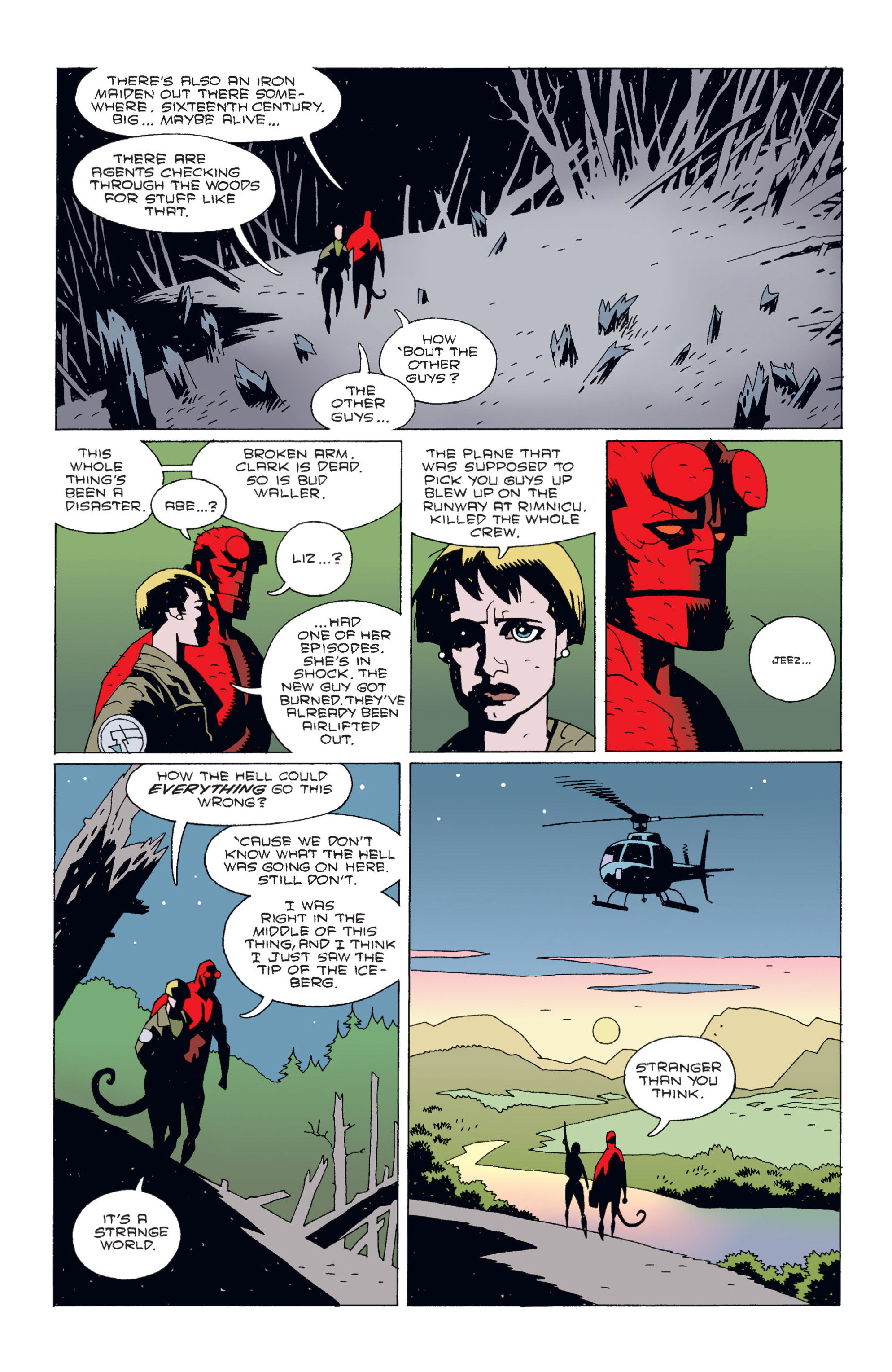 Read online Hellboy comic -  Issue #2 - 127