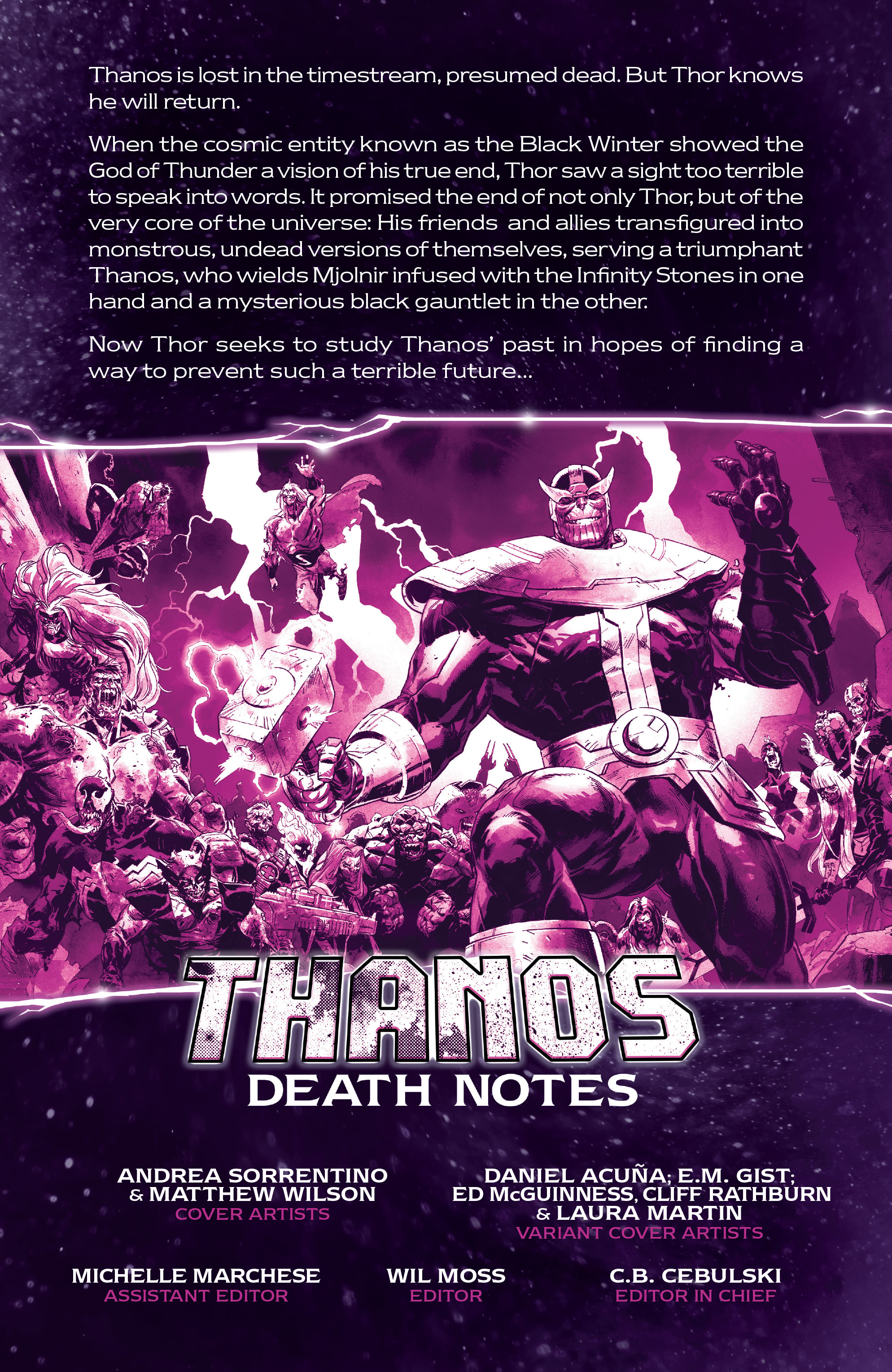 Thanos: Death Notes 1 Page 2