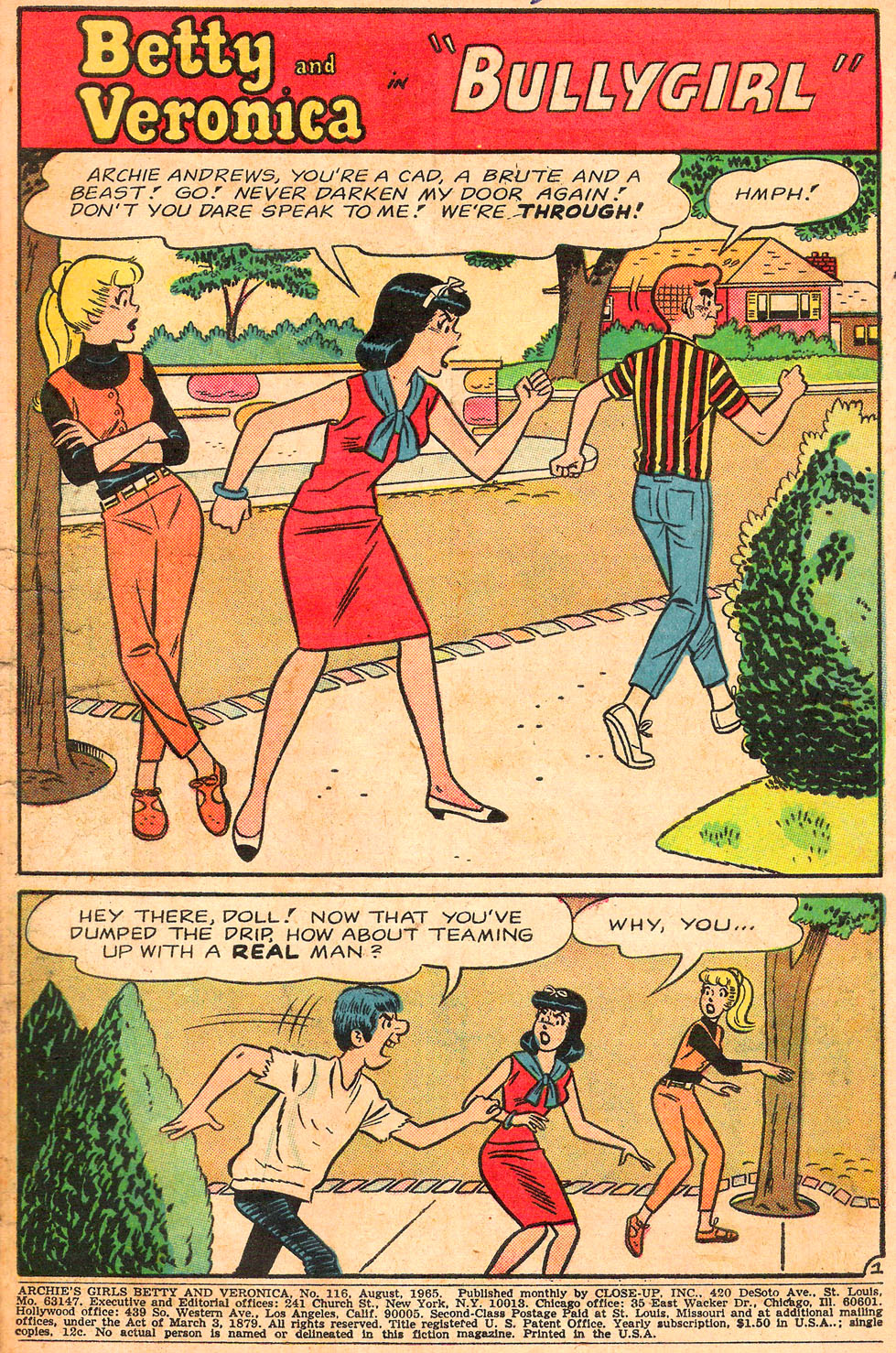 Read online Archie's Girls Betty and Veronica comic -  Issue #116 - 3