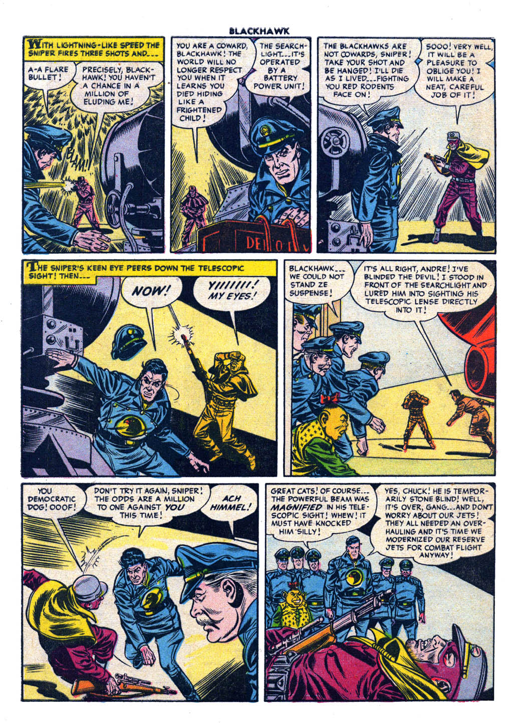 Read online Blackhawk (1957) comic -  Issue #88 - 32