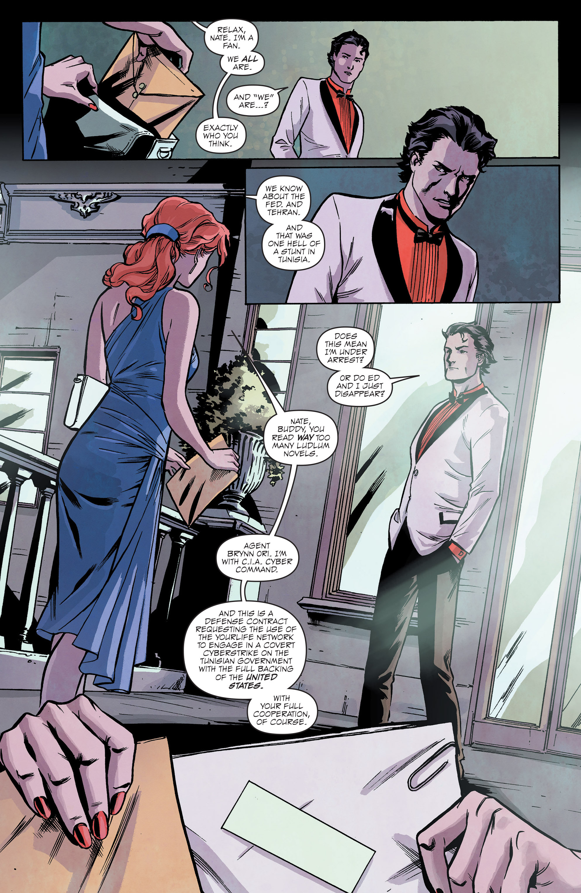 Read online Hacktivist comic -  Issue #1 - 26