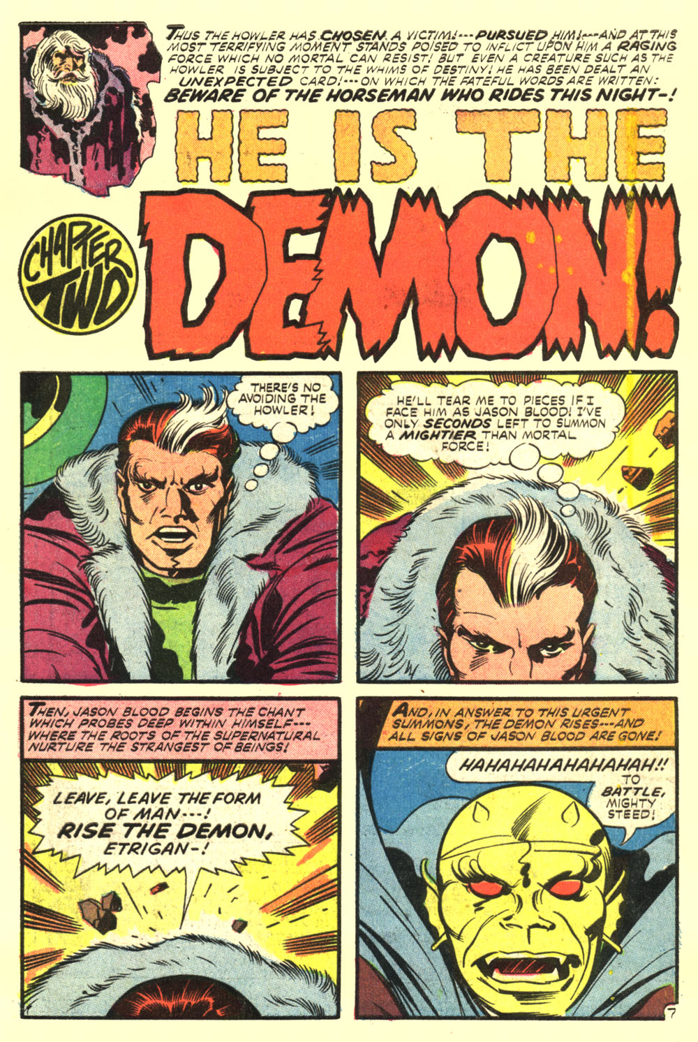 Read online The Demon (1972) comic -  Issue #6 - 10