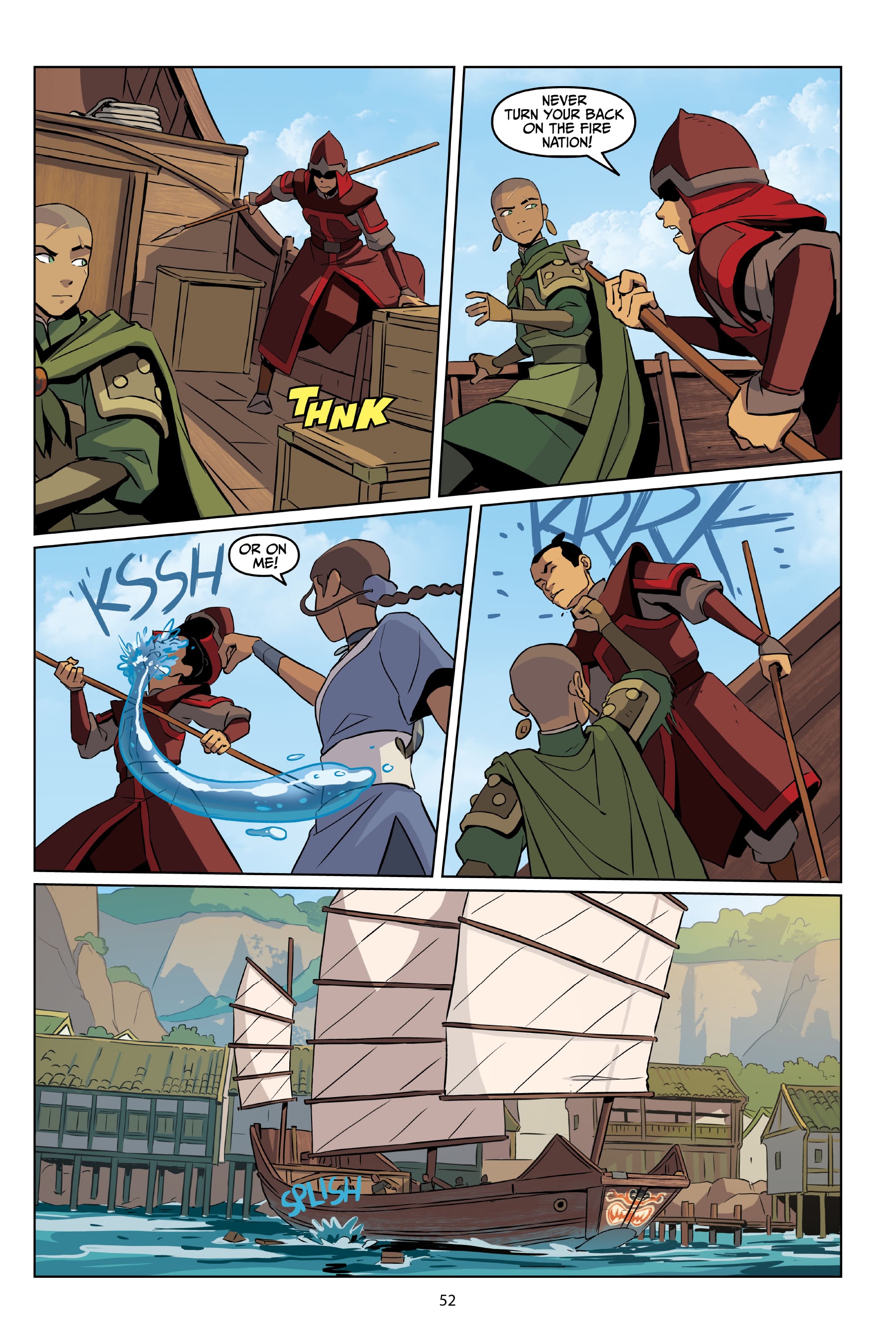 Read online Avatar: The Last Airbender—Katara and the Pirate's Silver comic -  Issue # TPB - 53