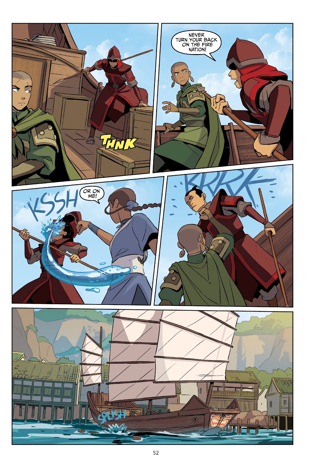 Avatar: The Last Airbender—Katara and the Pirate's Silver issue TPB - Page 53