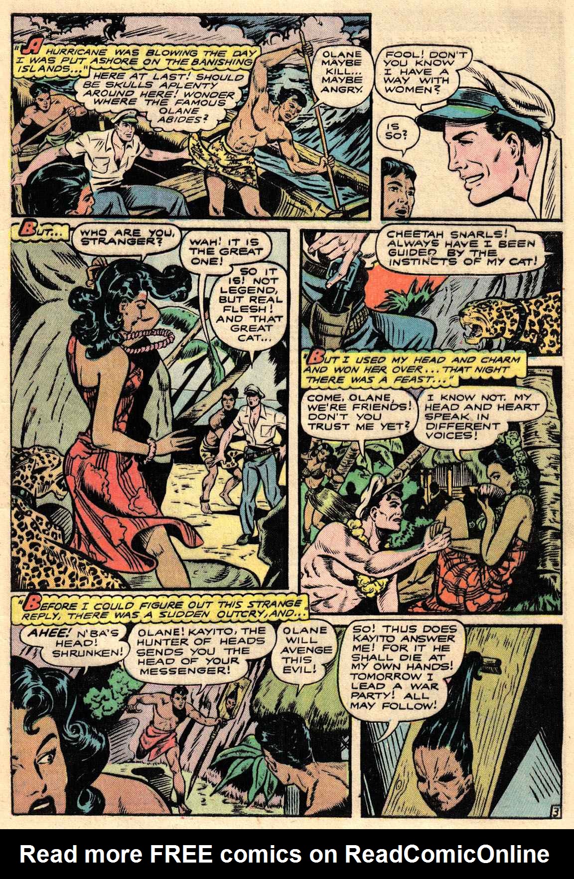 Read online Voodoo (1952) comic -  Issue #1 - 5