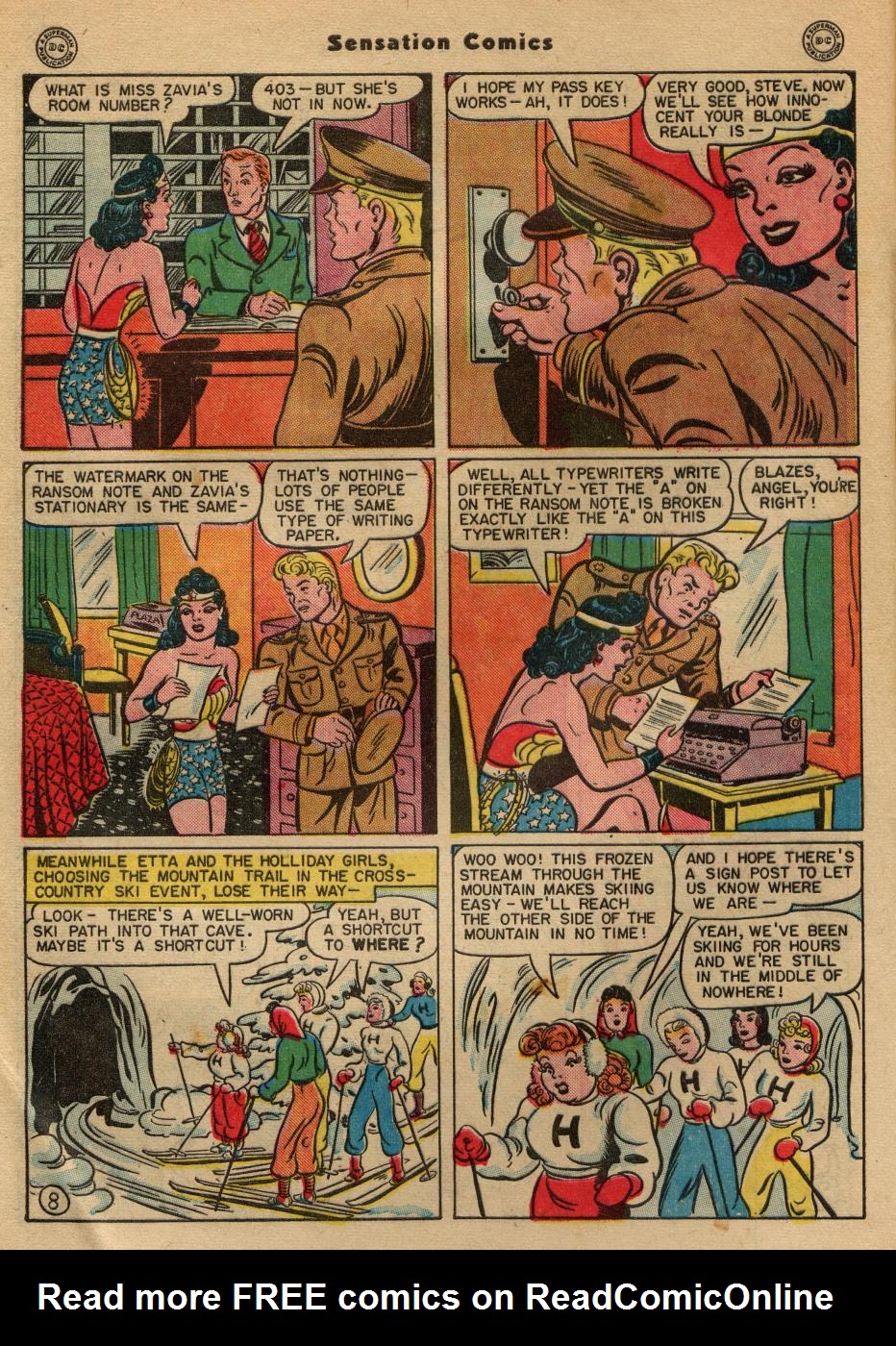 Read online Sensation (Mystery) Comics comic -  Issue #49 - 10