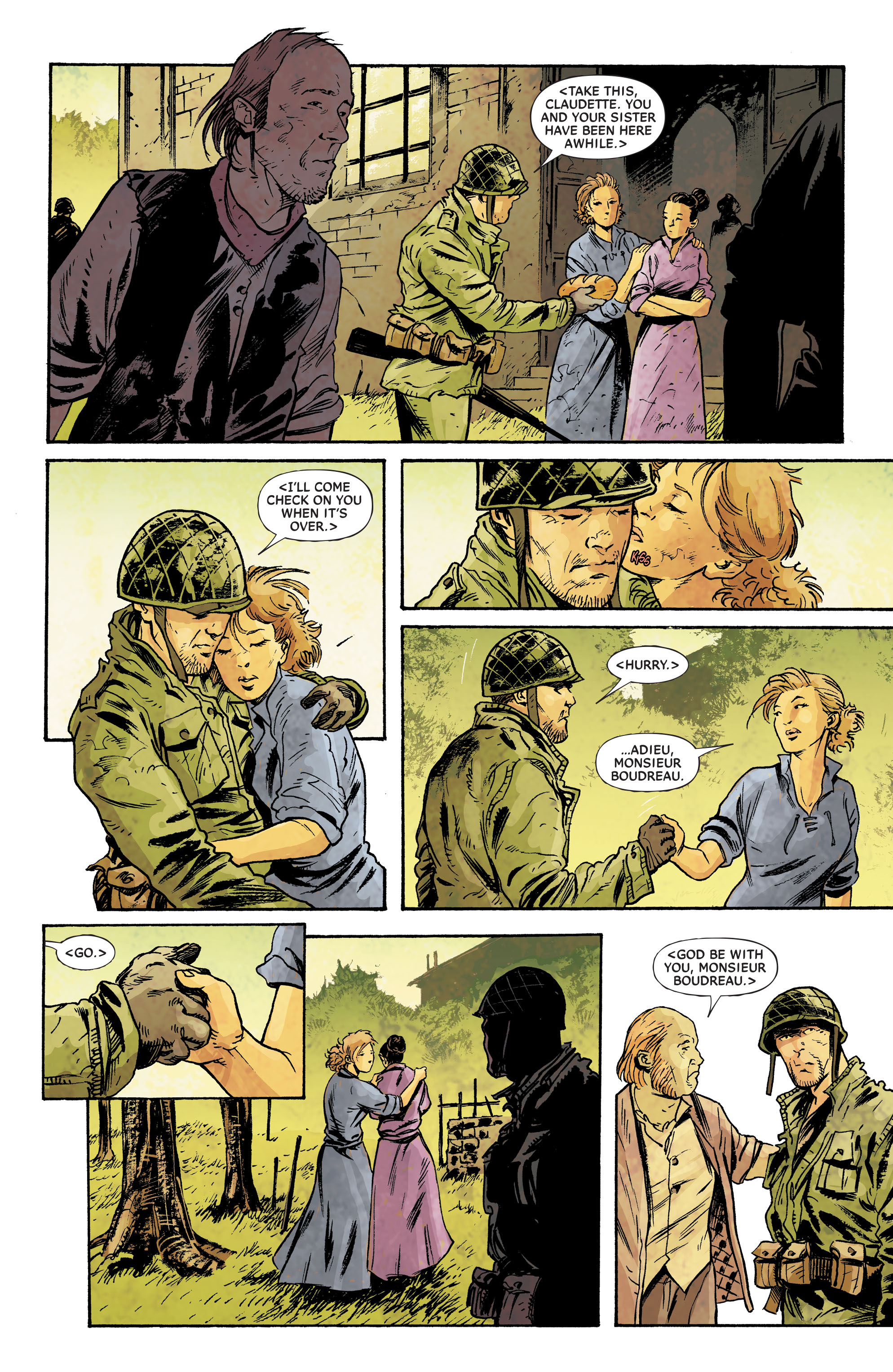 Read online Six Days: The Incredible Story of D-Day's Lost Chapter comic -  Issue # TPB - 98