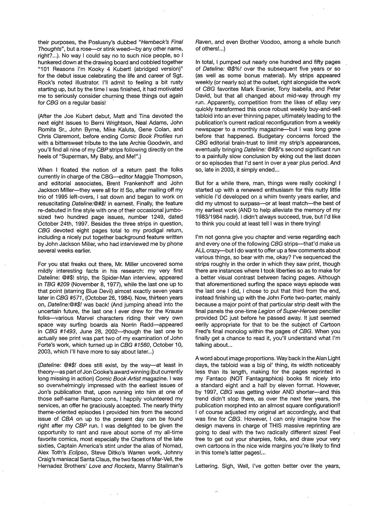 Read online The Nearly Complete Essential Hembeck Archives Omnibus comic -  Issue # TPB (Part 6) - 85