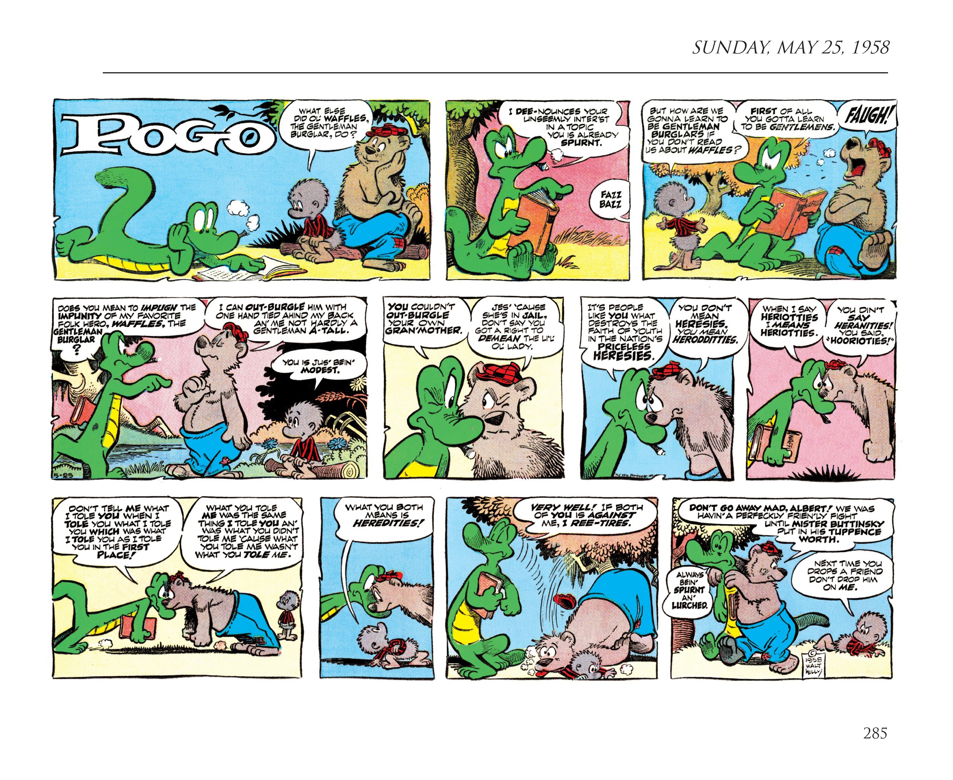 Read online Pogo by Walt Kelly: The Complete Syndicated Comic Strips comic -  Issue # TPB 5 (Part 3) - 94