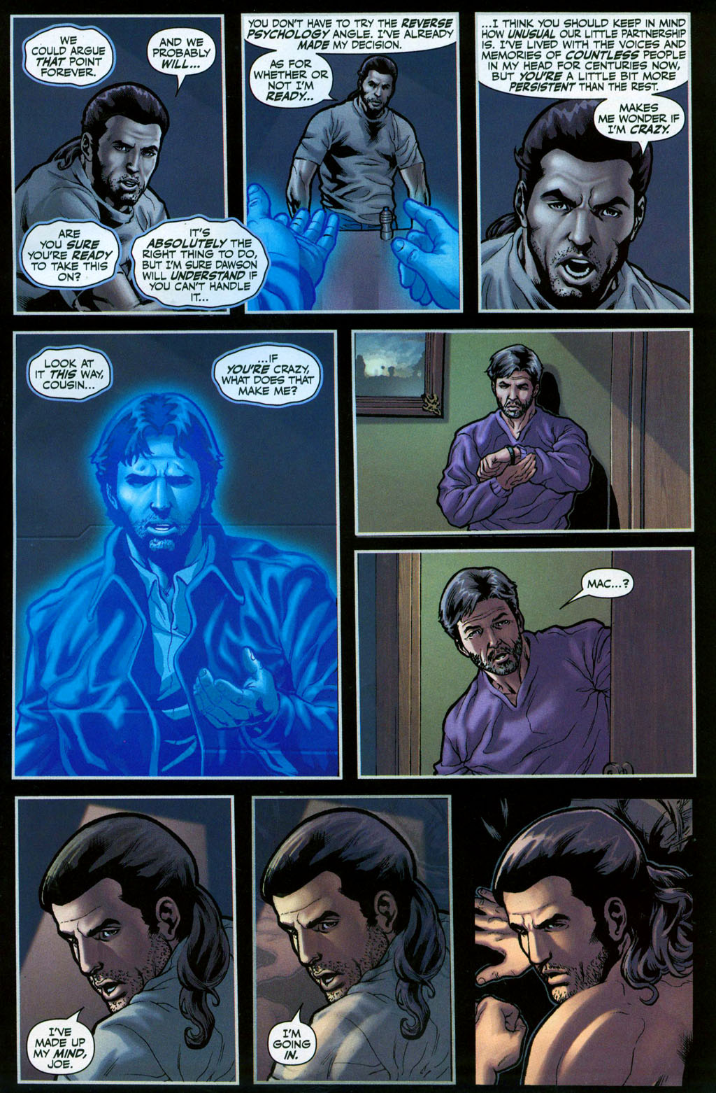 Read online Highlander comic -  Issue #10 - 21