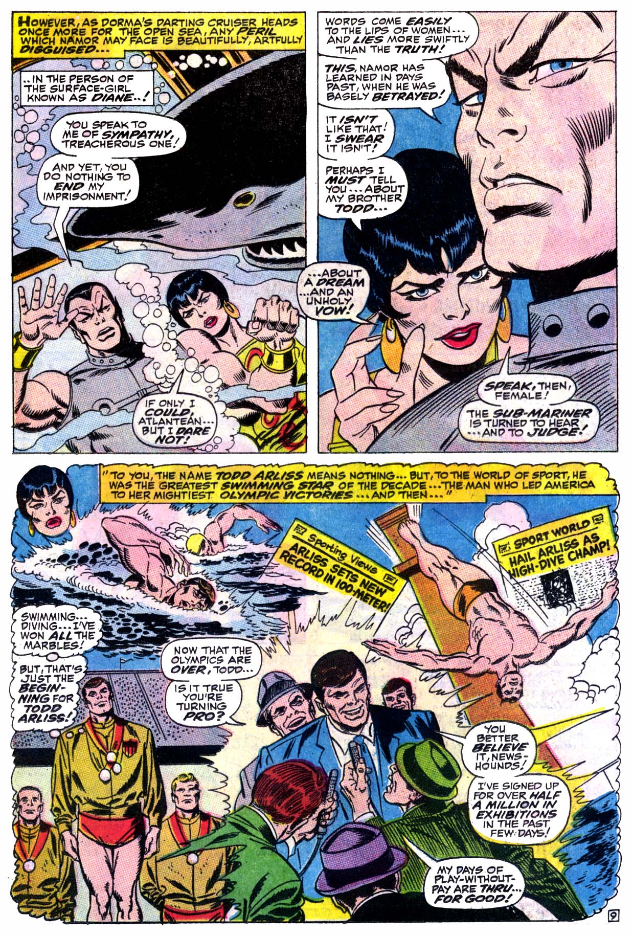 Read online The Sub-Mariner comic -  Issue #5 - 10