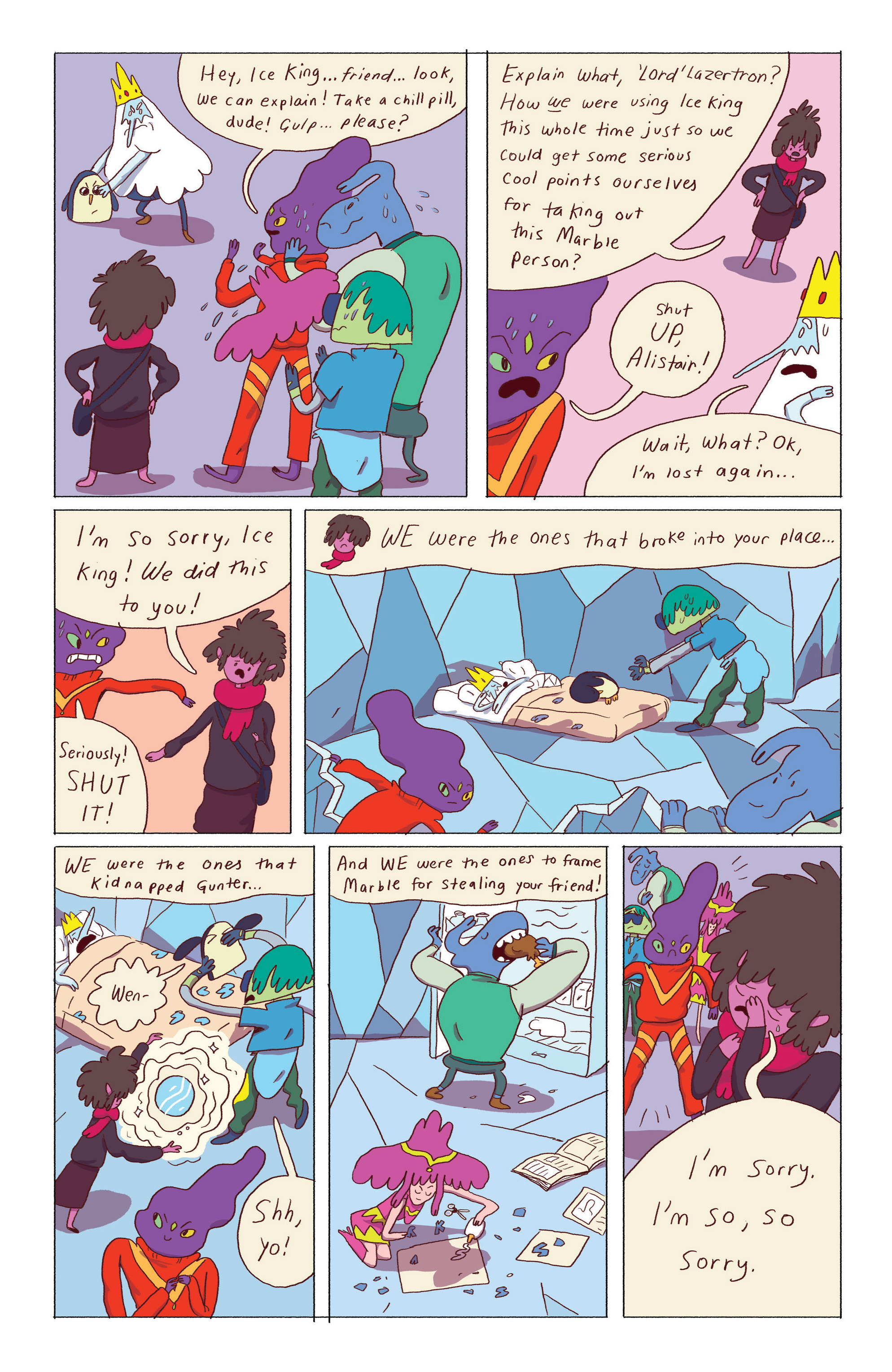 Read online Adventure Time: Ice King comic -  Issue #6 - 6