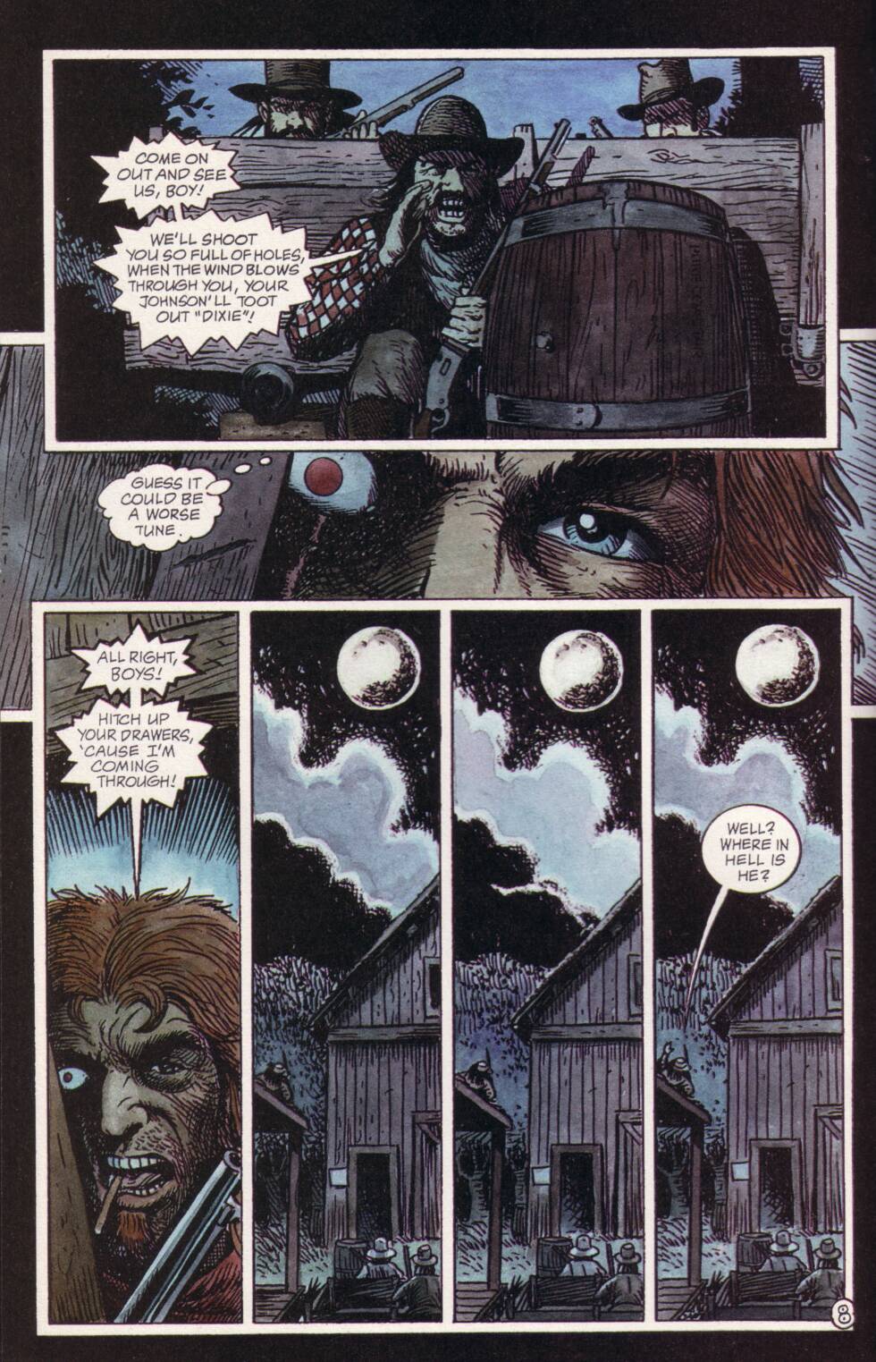 Read online Jonah Hex: Riders of the Worm and Such comic -  Issue #1 - 10