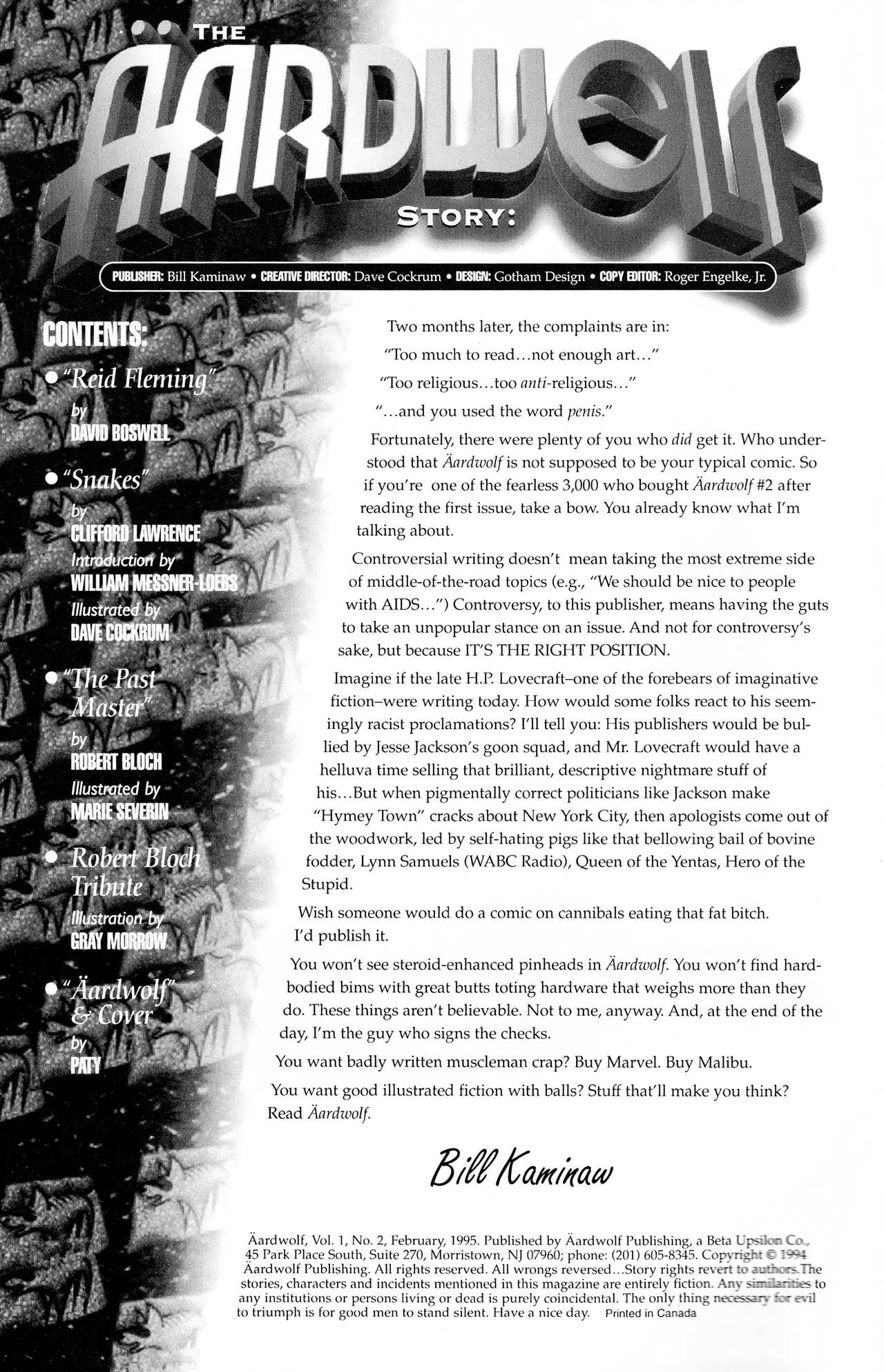 Read online Aardwolf comic -  Issue #2 - 2