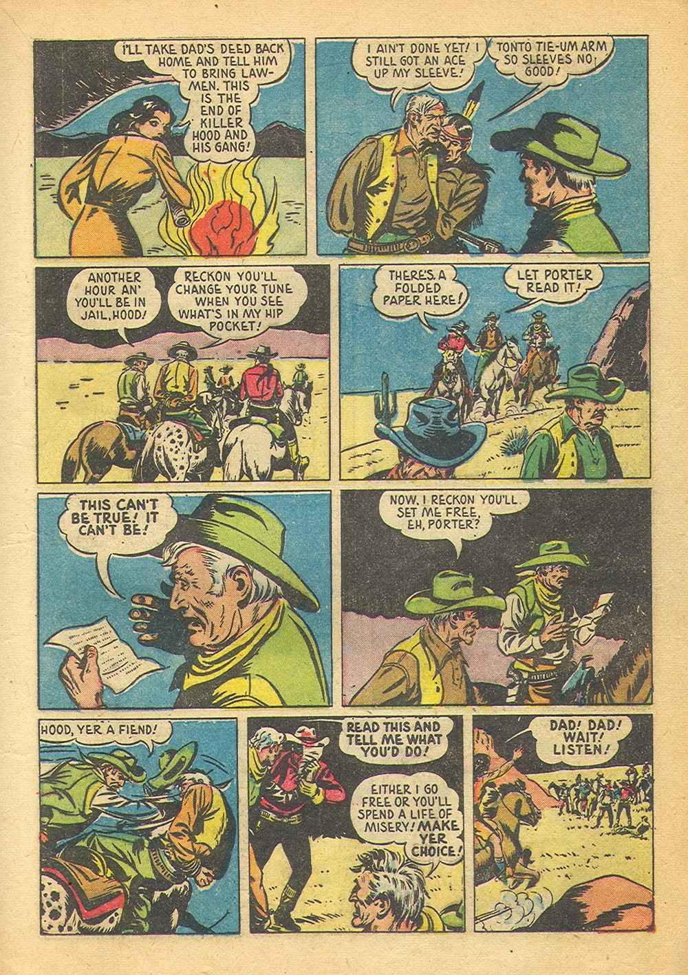 Read online The Lone Ranger (1948) comic -  Issue #13 - 21