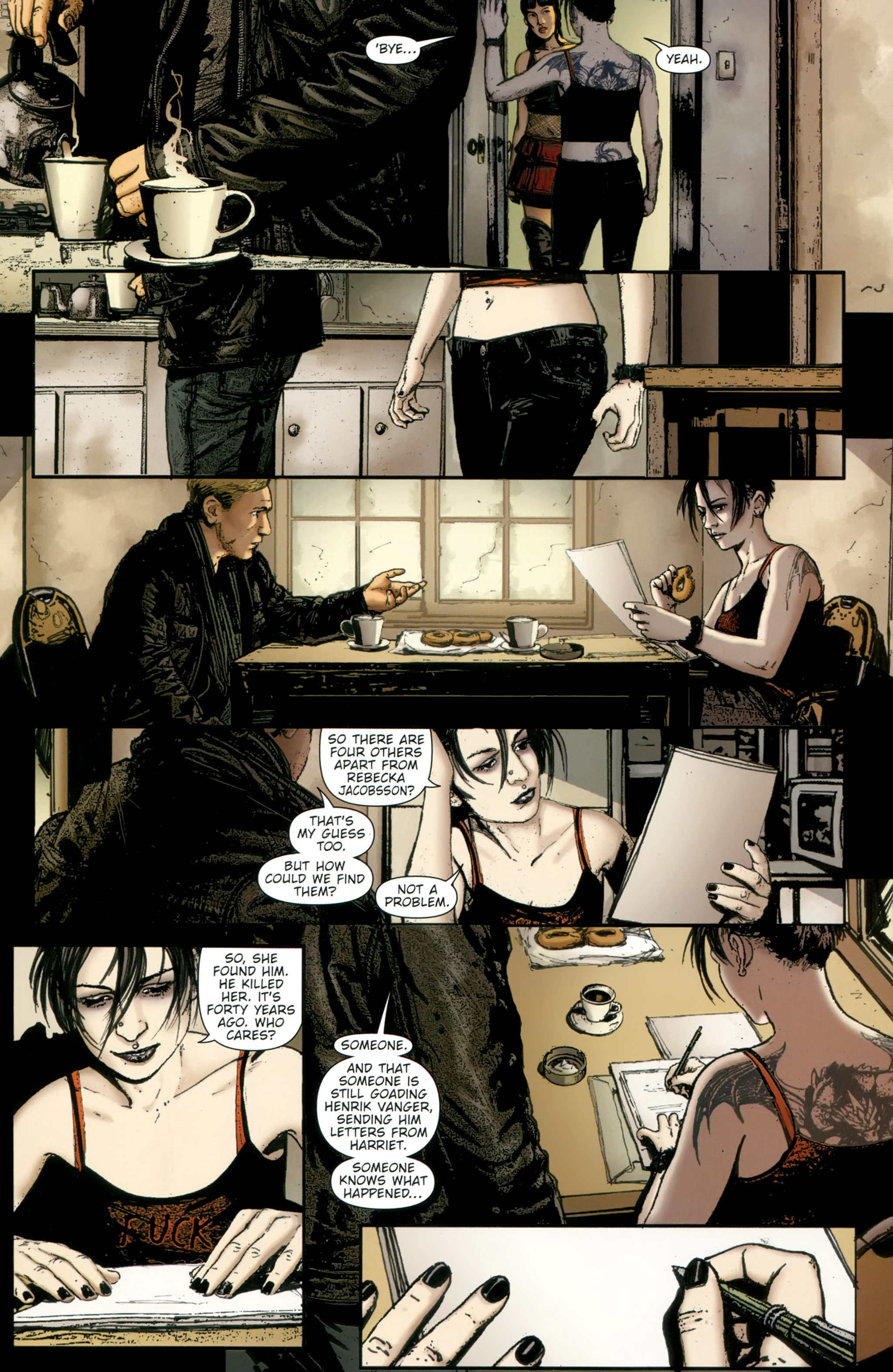 Read online The Girl With the Dragon Tattoo comic -  Issue # TPB 2 - 49